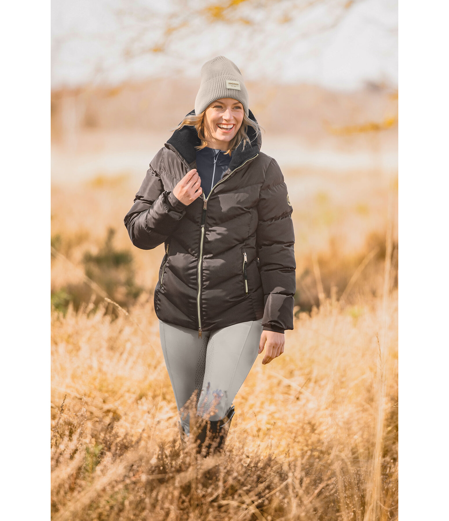 Veste d'quitation matelasse  Emma