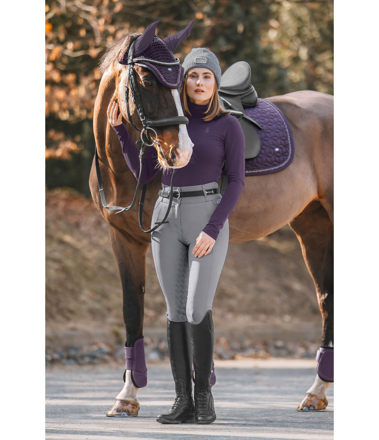 T-shirt col roul  manches longues  Claire