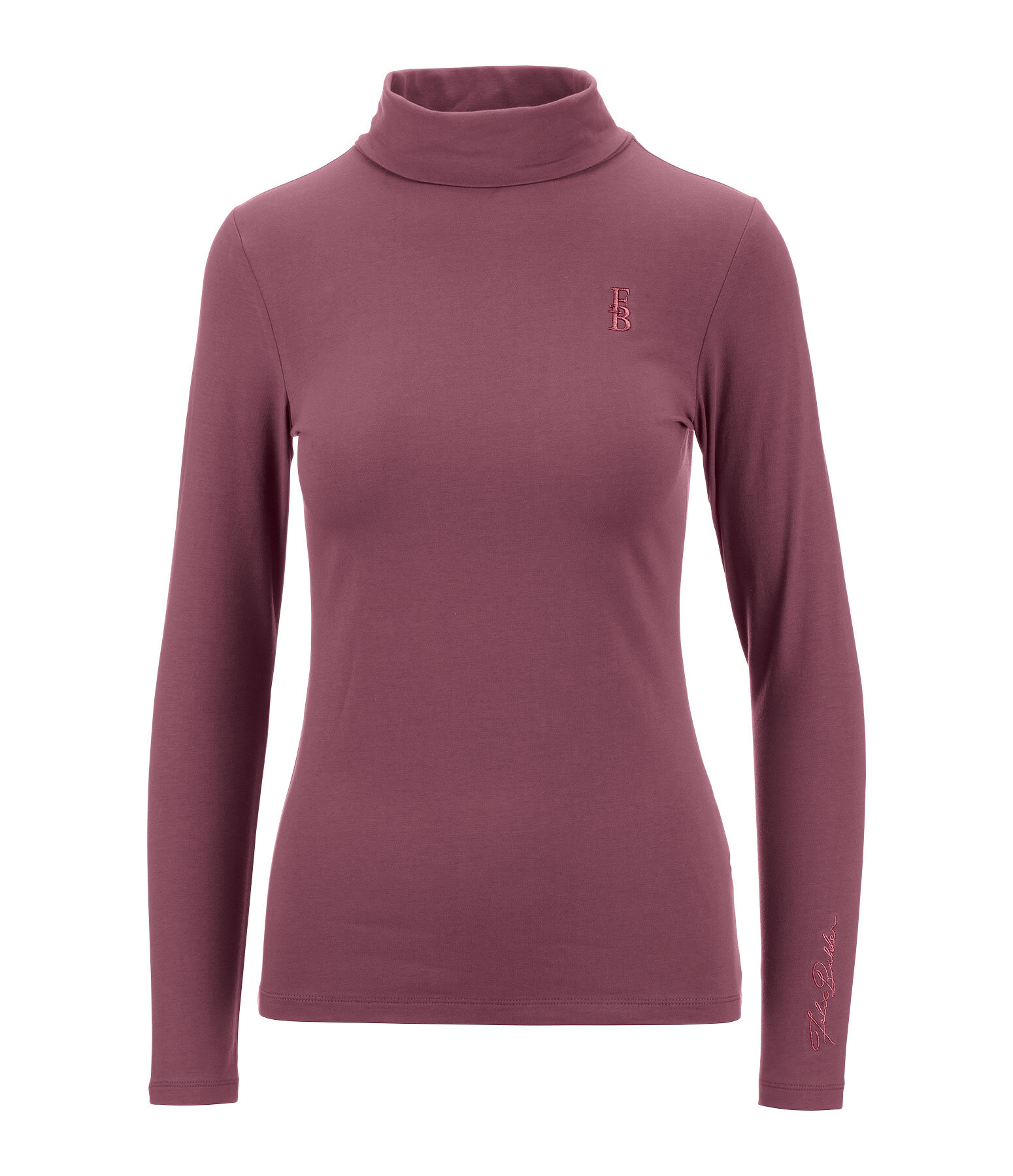 T-shirt col roul  manches longues  Claire