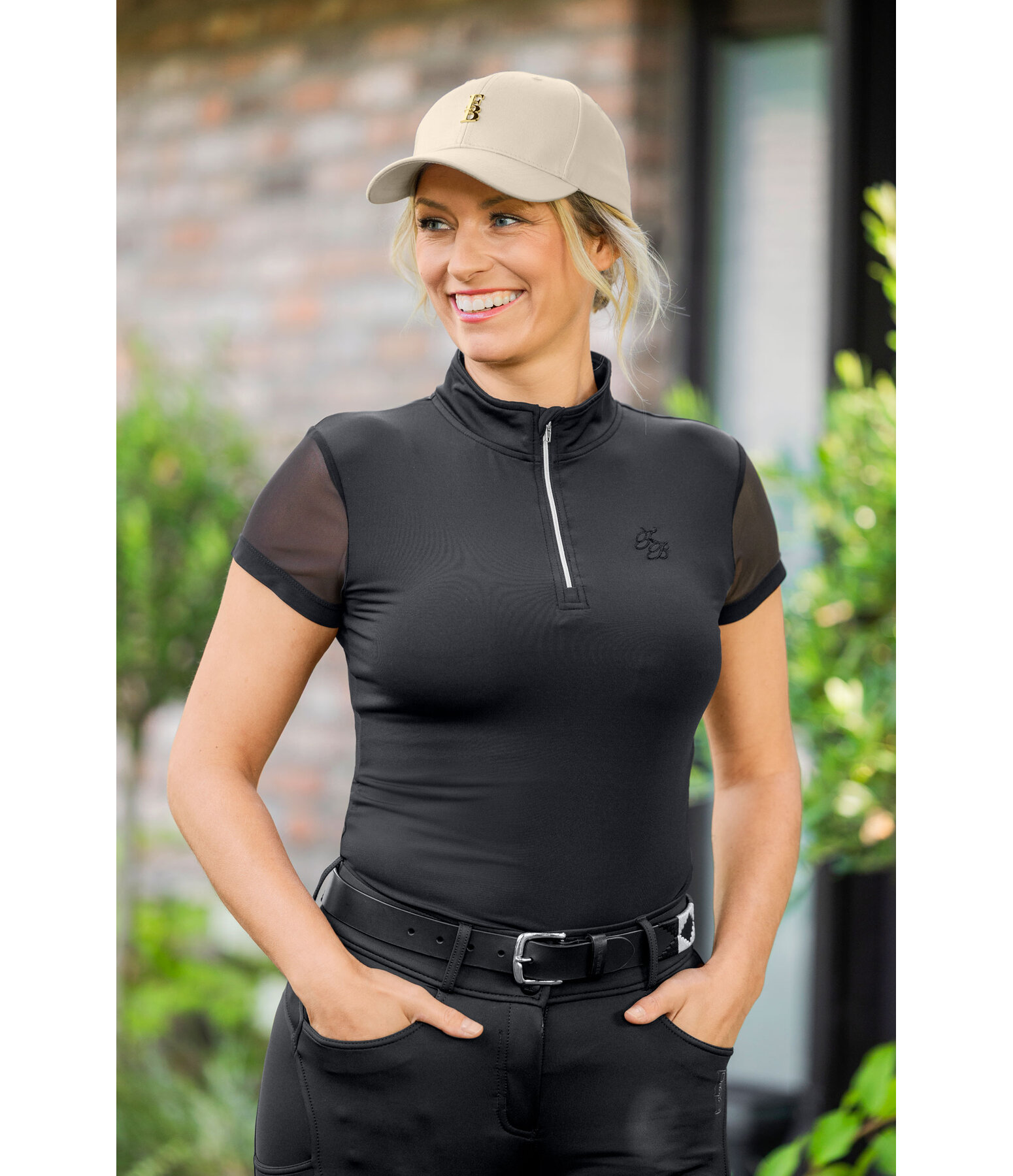 T-shirt � manches courtes en mesh  Breezy