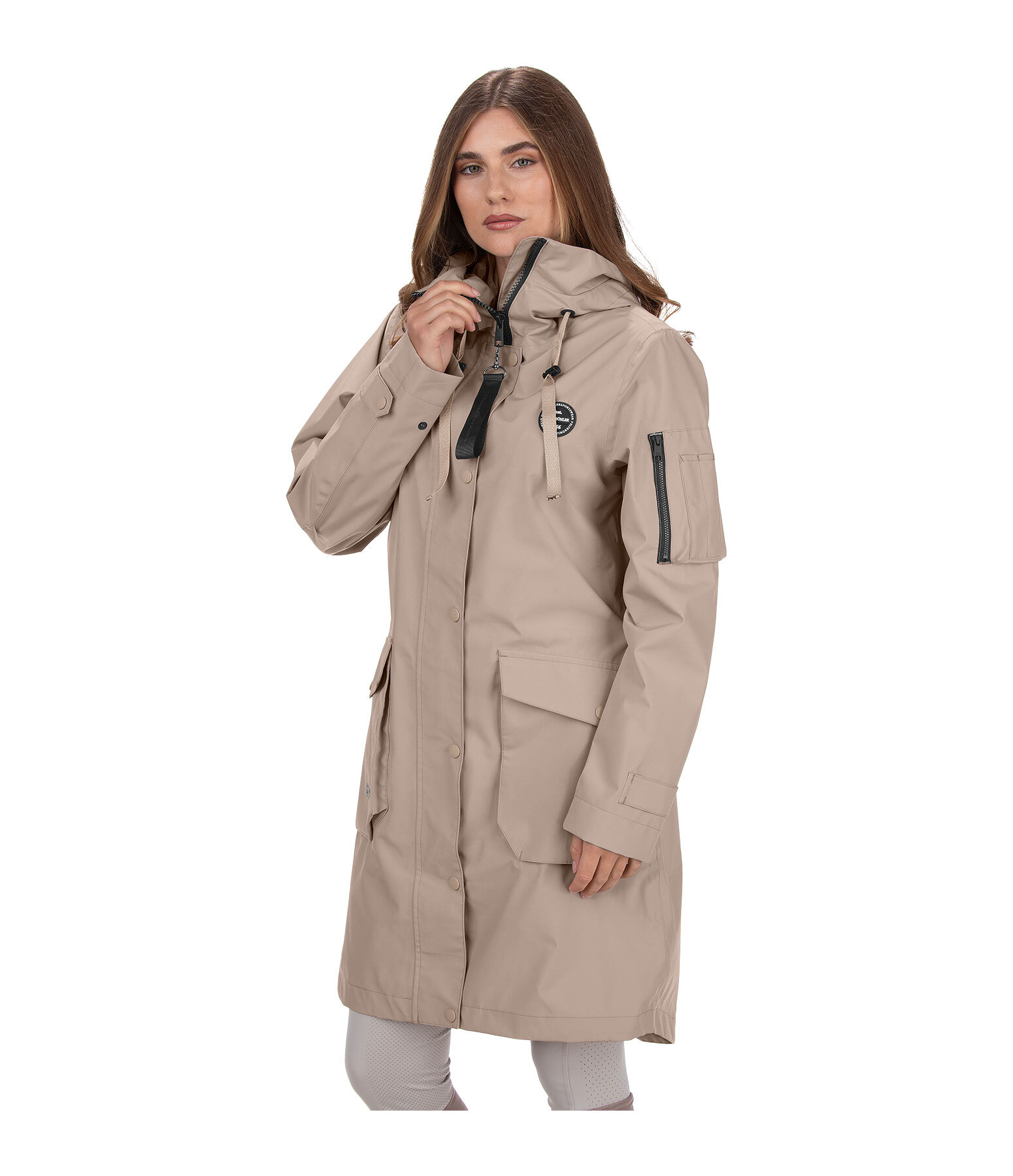 Parka d'�quitation technique � capuche  Emily II