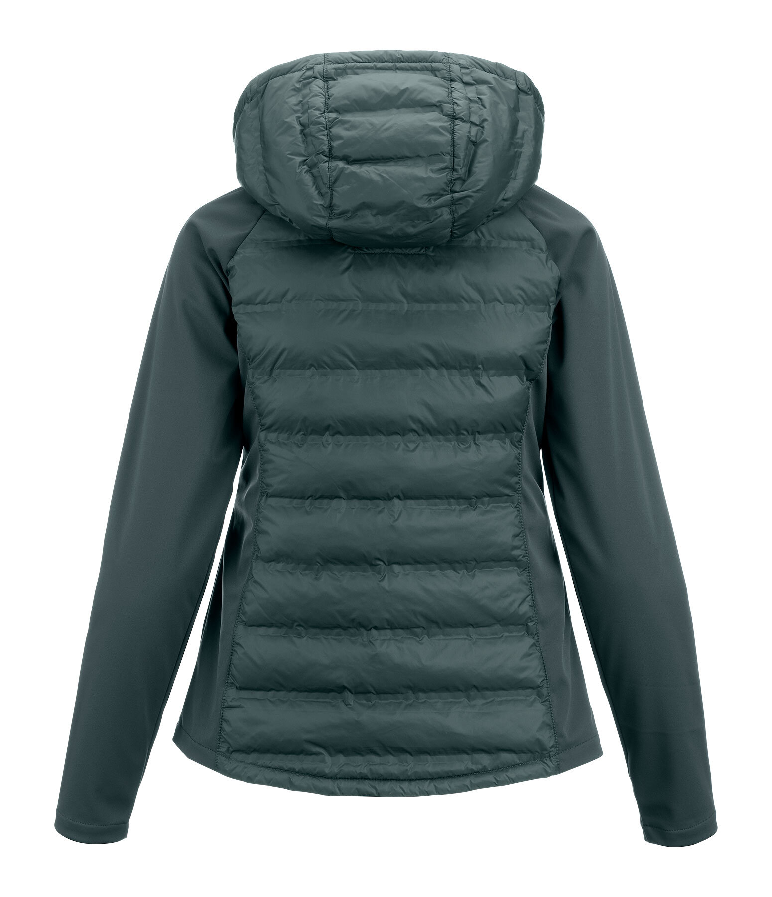 Veste bi-mati�re � capuche  Jolien