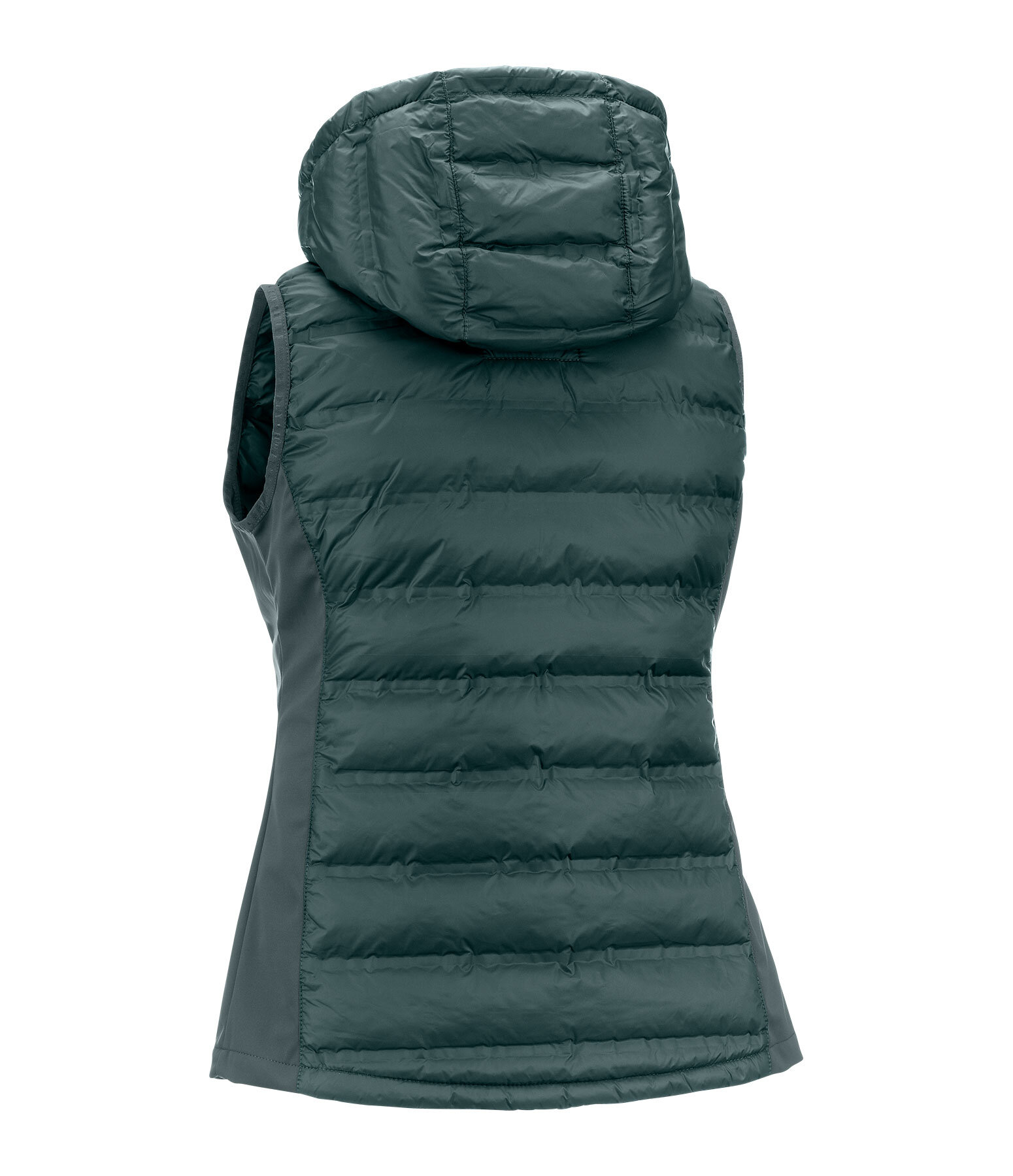 Gilet bi-mati�re � capuche  Josy
