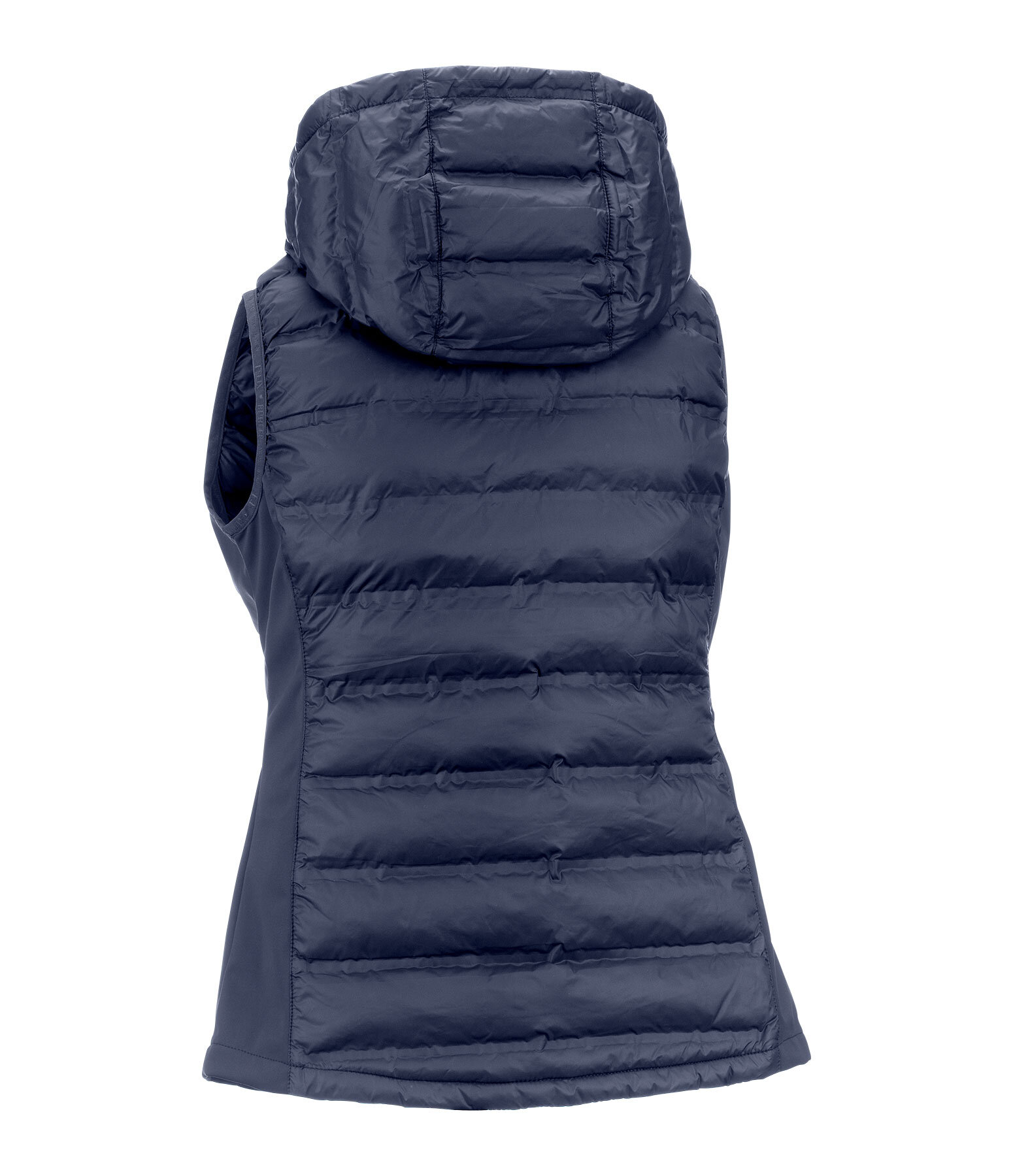 Gilet bi-mati�re � capuche  Josy