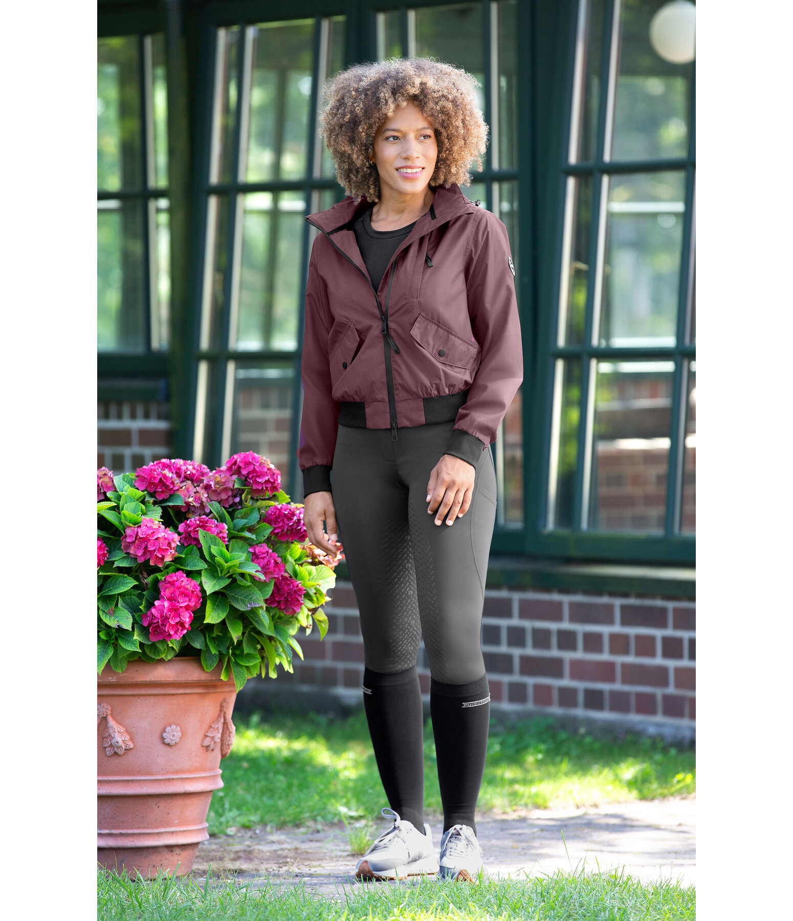 Blouson technique � capuche  Ines Life Cycle