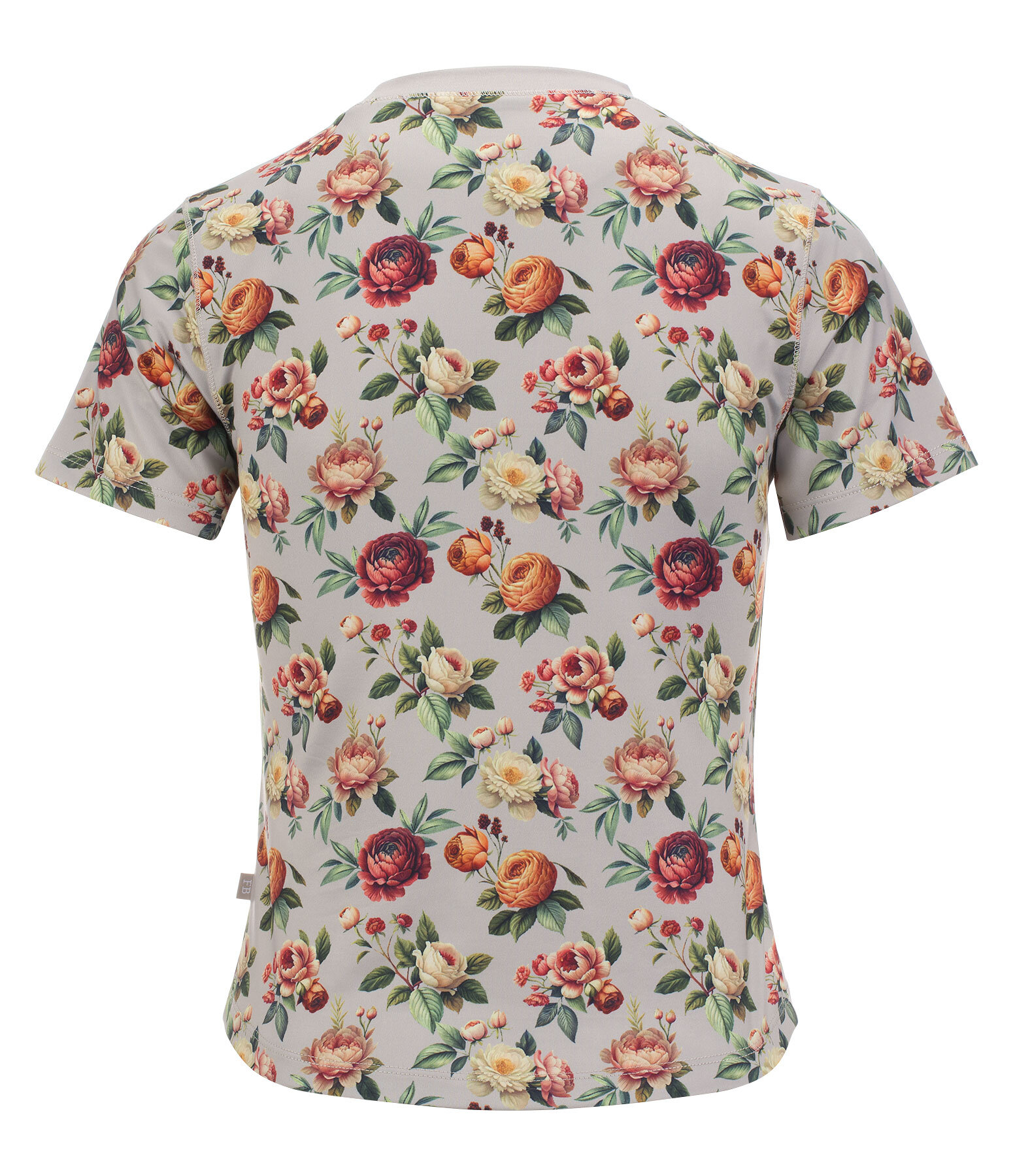 T-shirt technique cropped  Fleur
