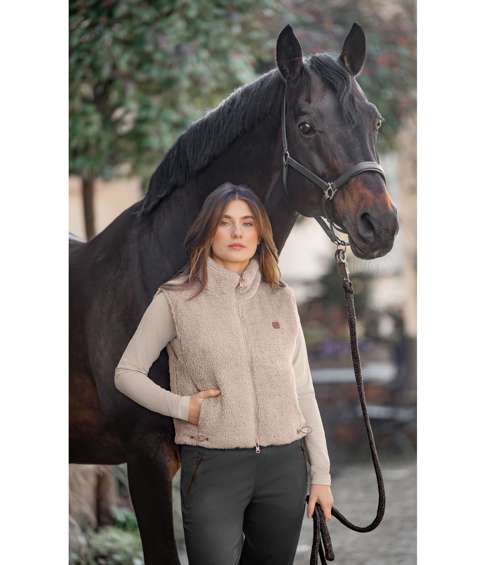 Gilet r�versible douillet  Kathrin