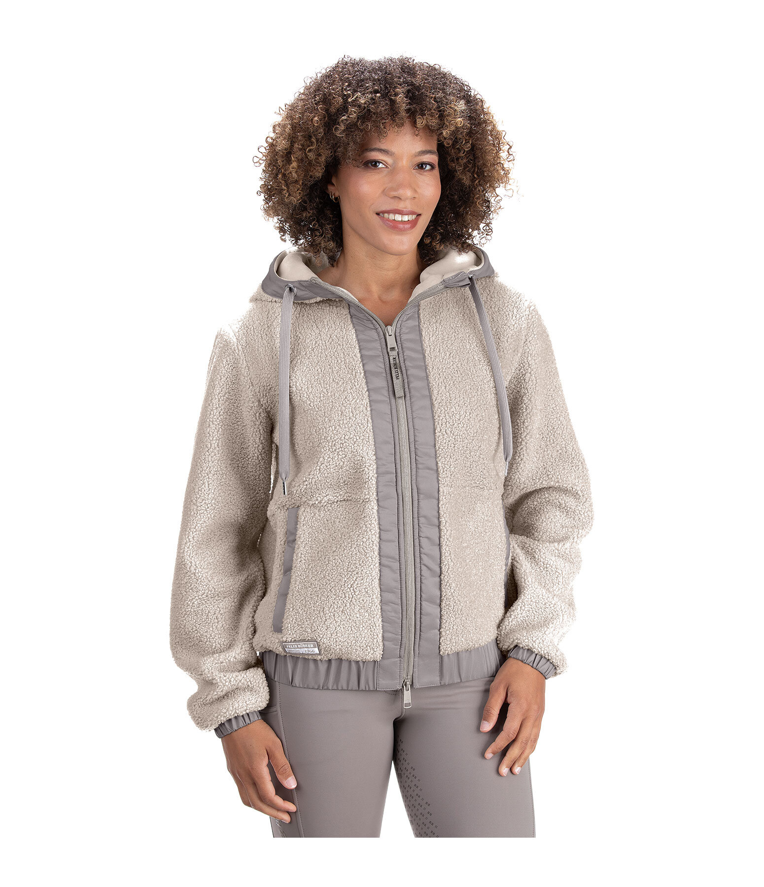 Veste � capuche en polaire Teddy  Mia