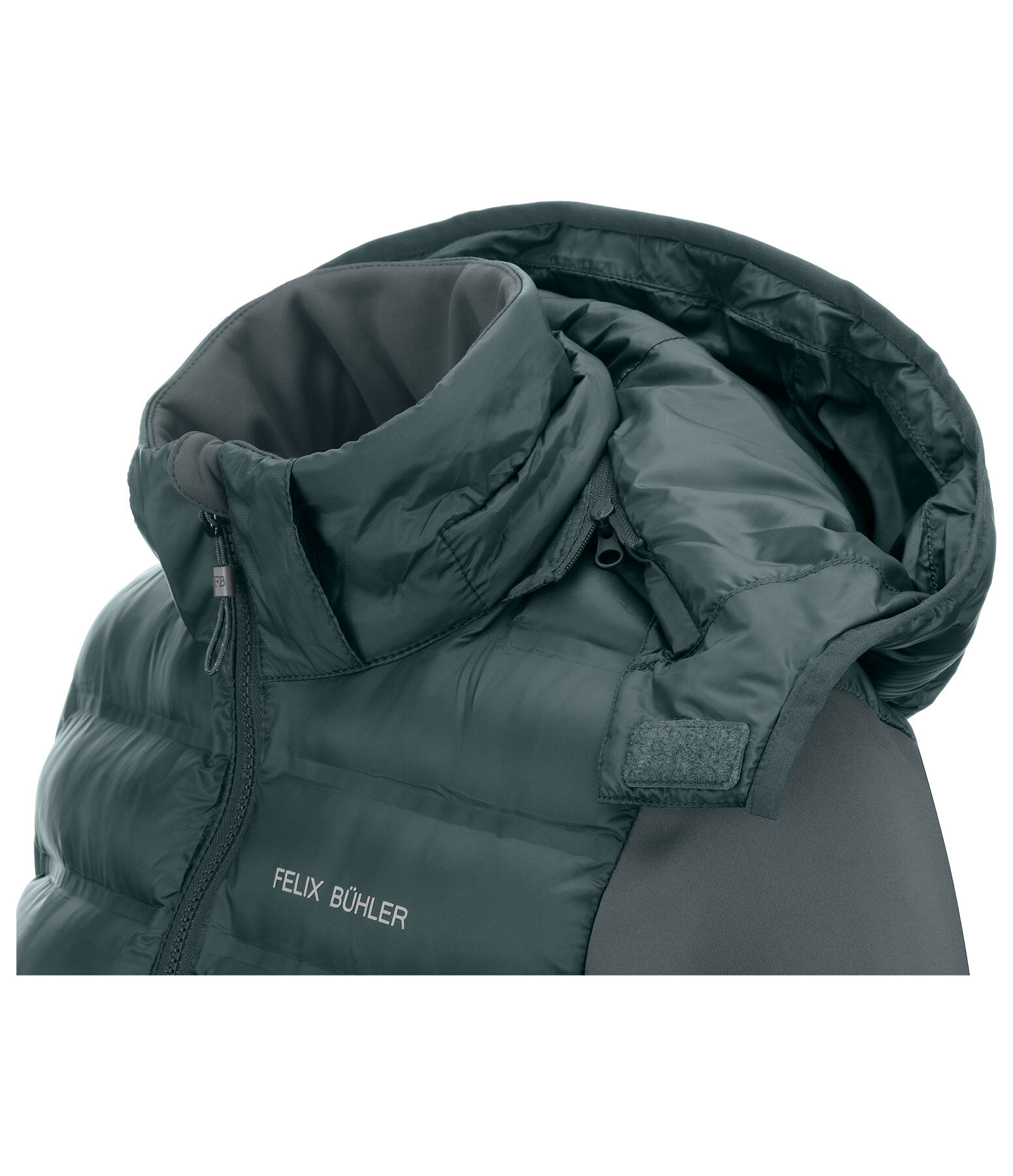 Veste d'�quitation bi-mati�re � capuche  Mara II