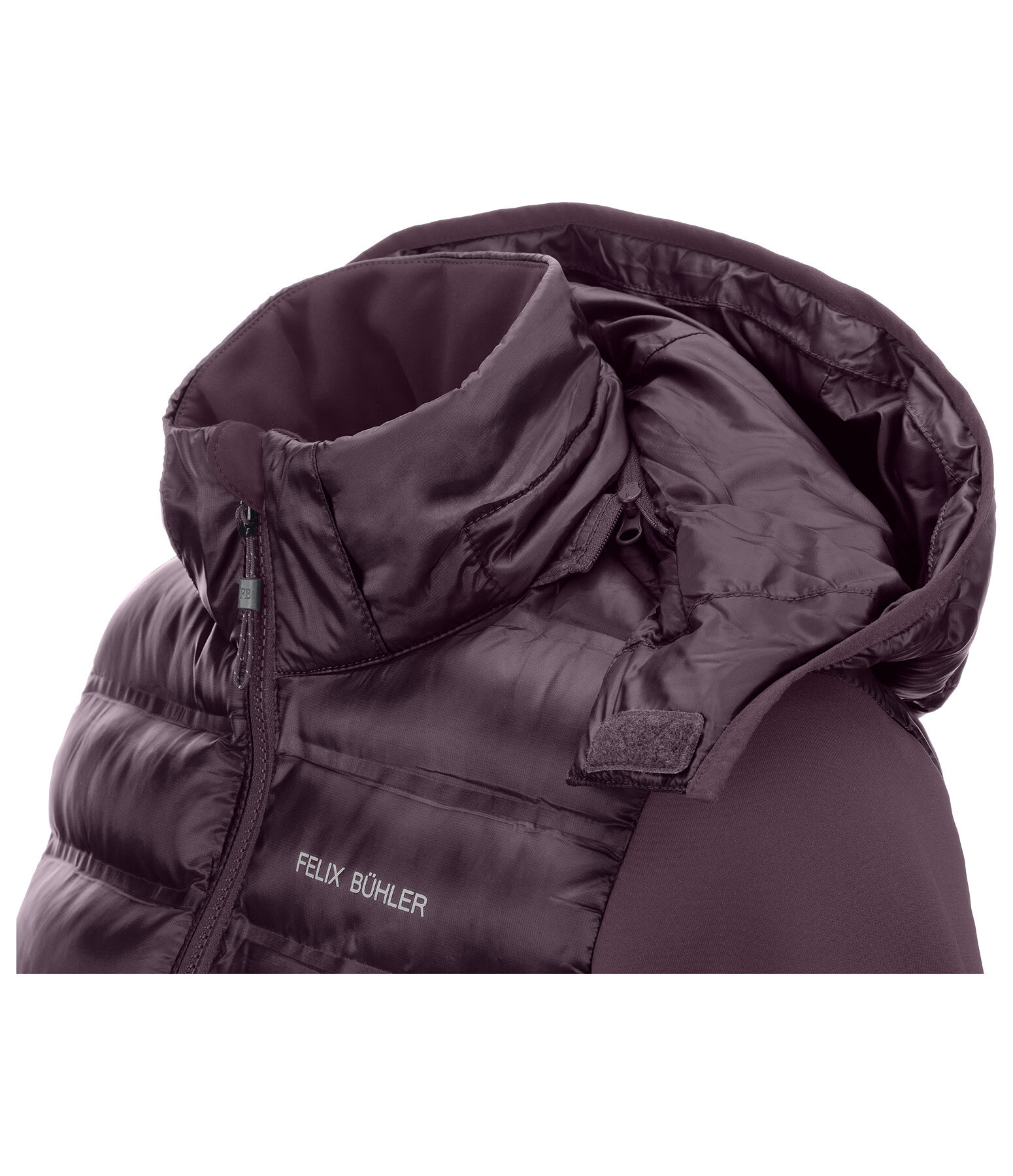 Veste d'�quitation bi-mati�re � capuche  Mara II