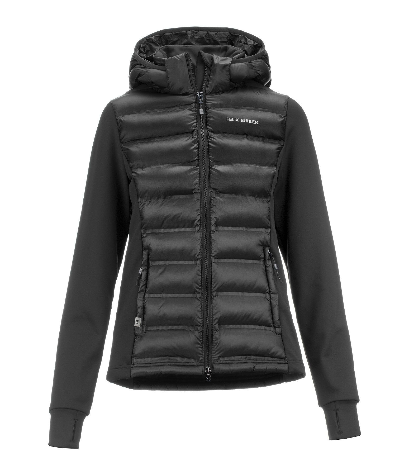 Veste d'�quitation bi-mati�re � capuche  Mara II