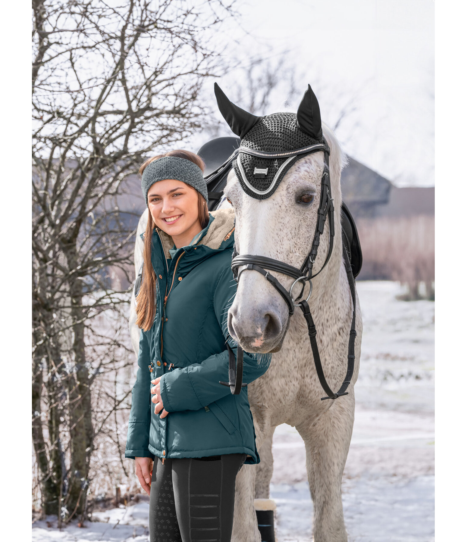 Veste d'quitation  capuche enfant  Benja