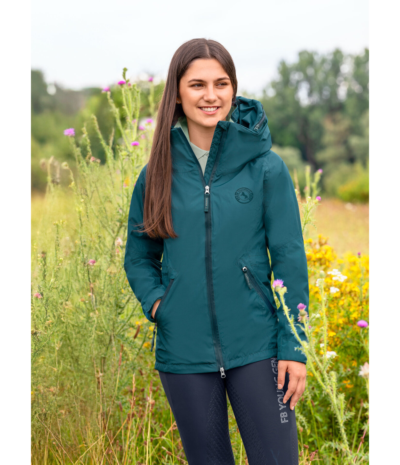 Veste d'quitation fonctionnelle Enfant  Demi