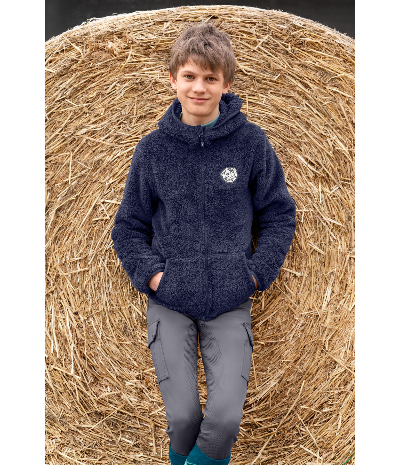 Veste  capuche en polaire Teddy enfant  Irma