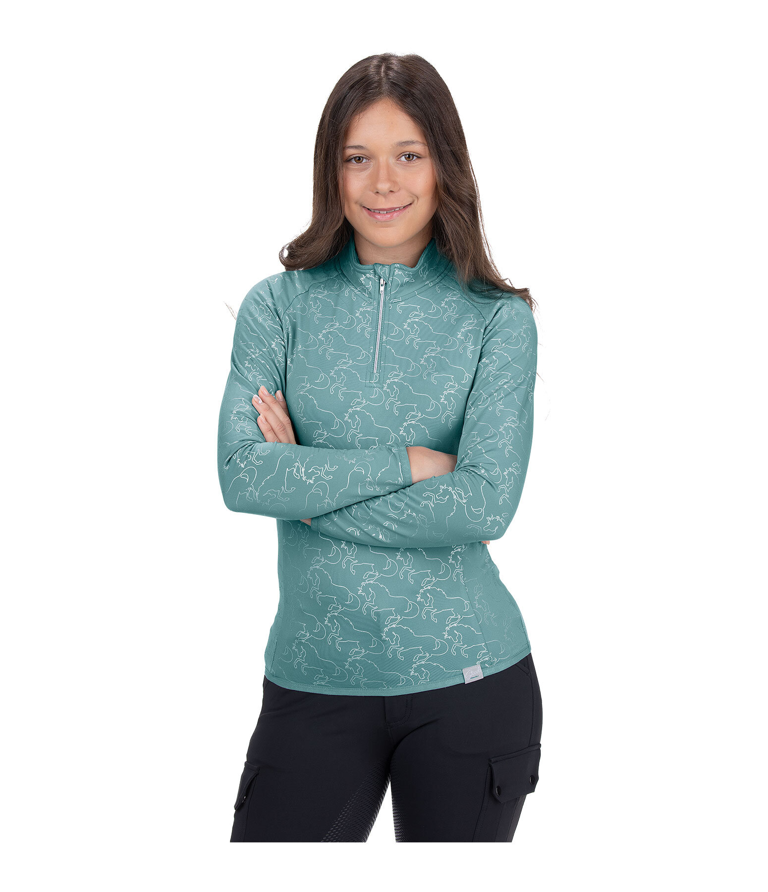 T-shirt technique  manches longues en stretch enfant  Xena