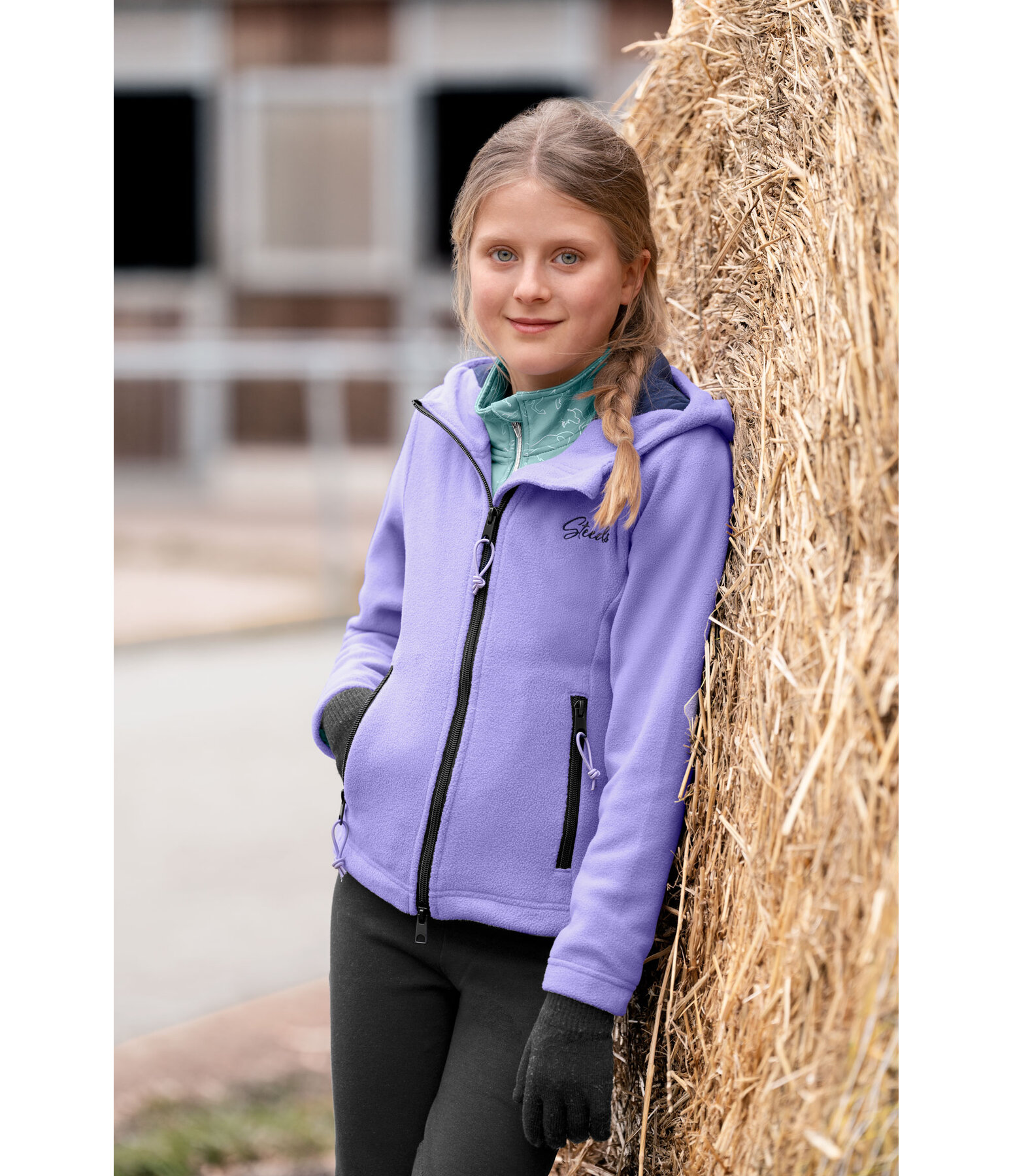 Veste polaire  capuche Enfant  Sibille Winter