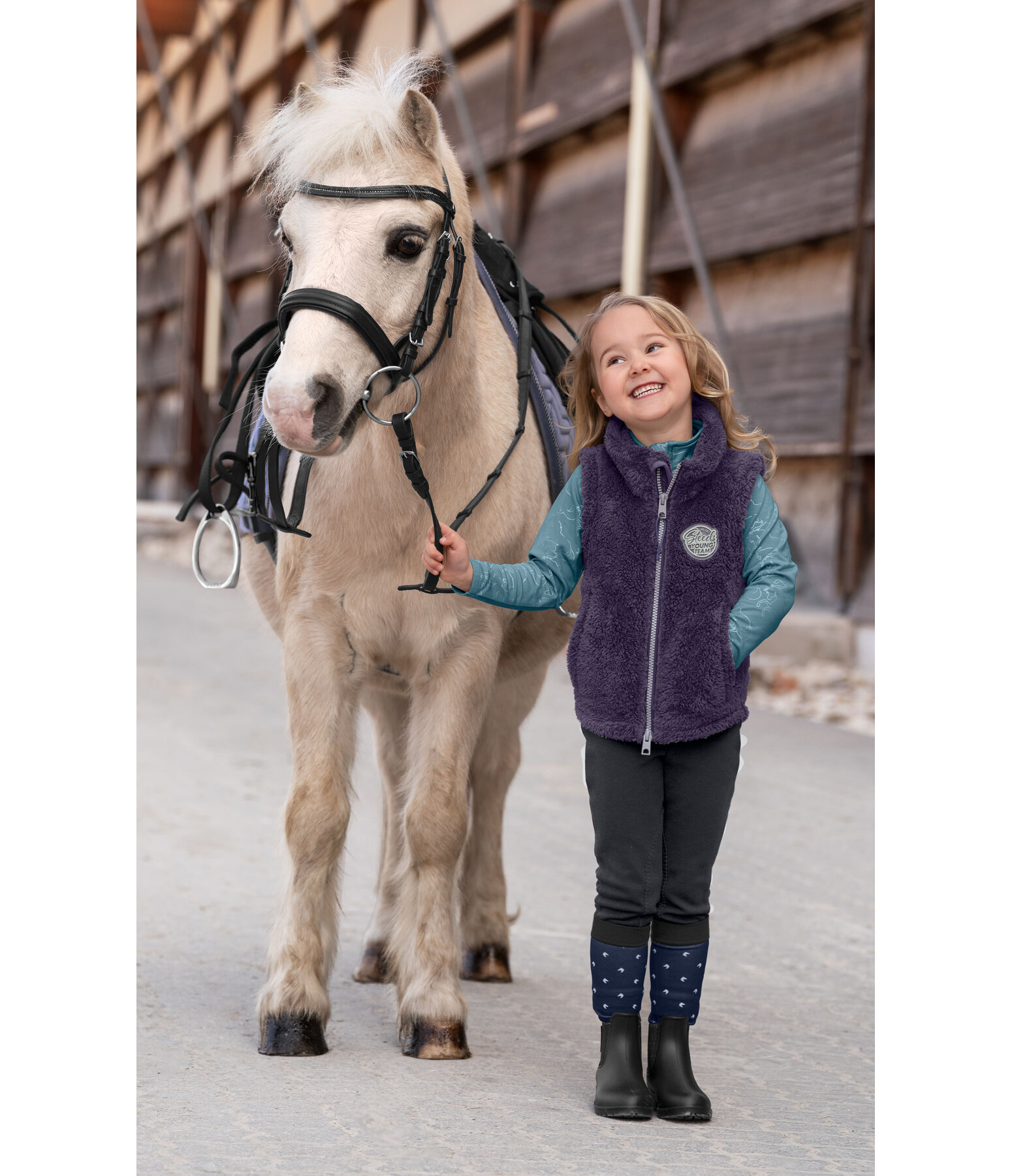 Gilet en polaire Teddy enfant  Ylvie