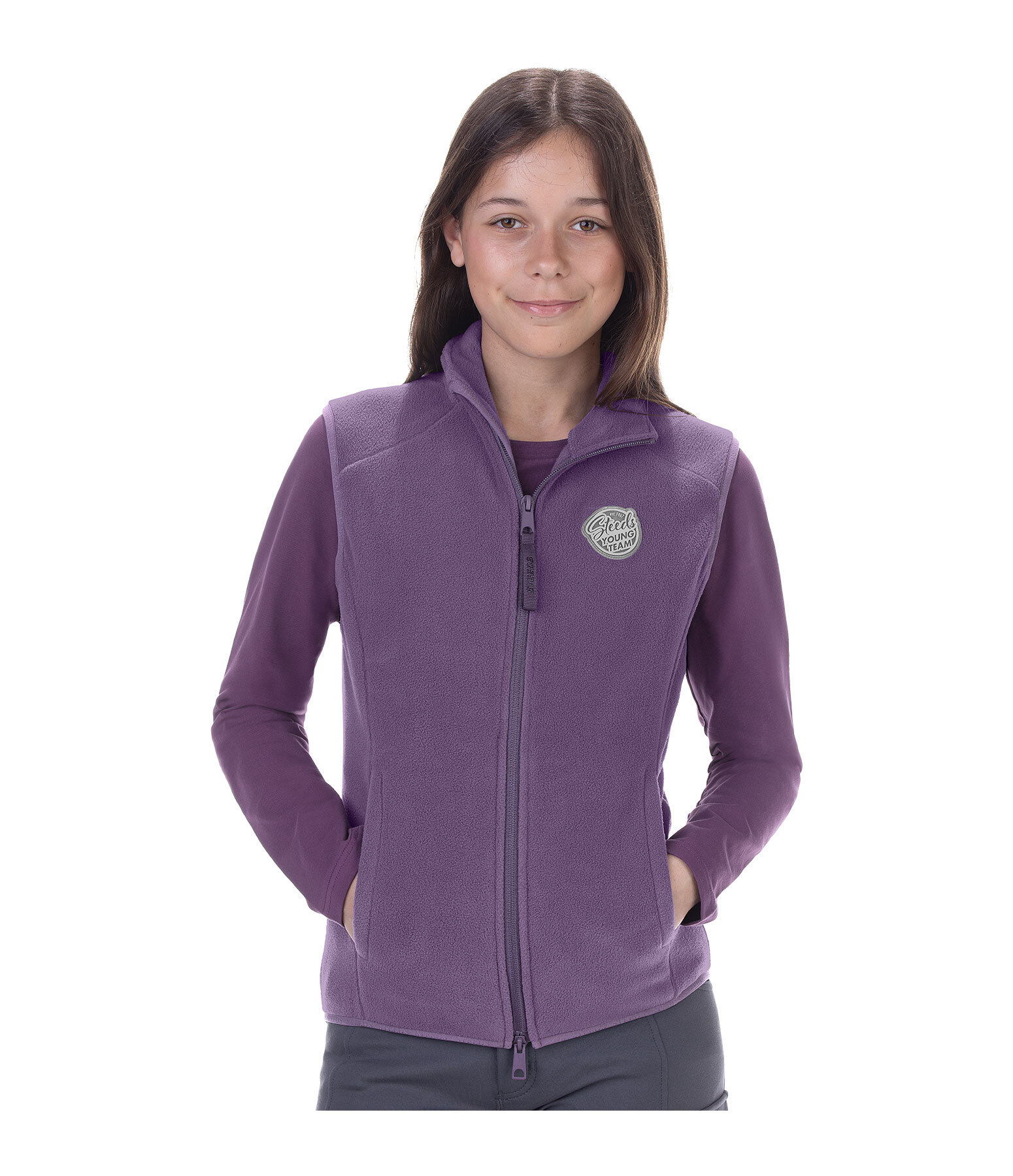 Gilet d'quitation en polaire Enfant  Magali