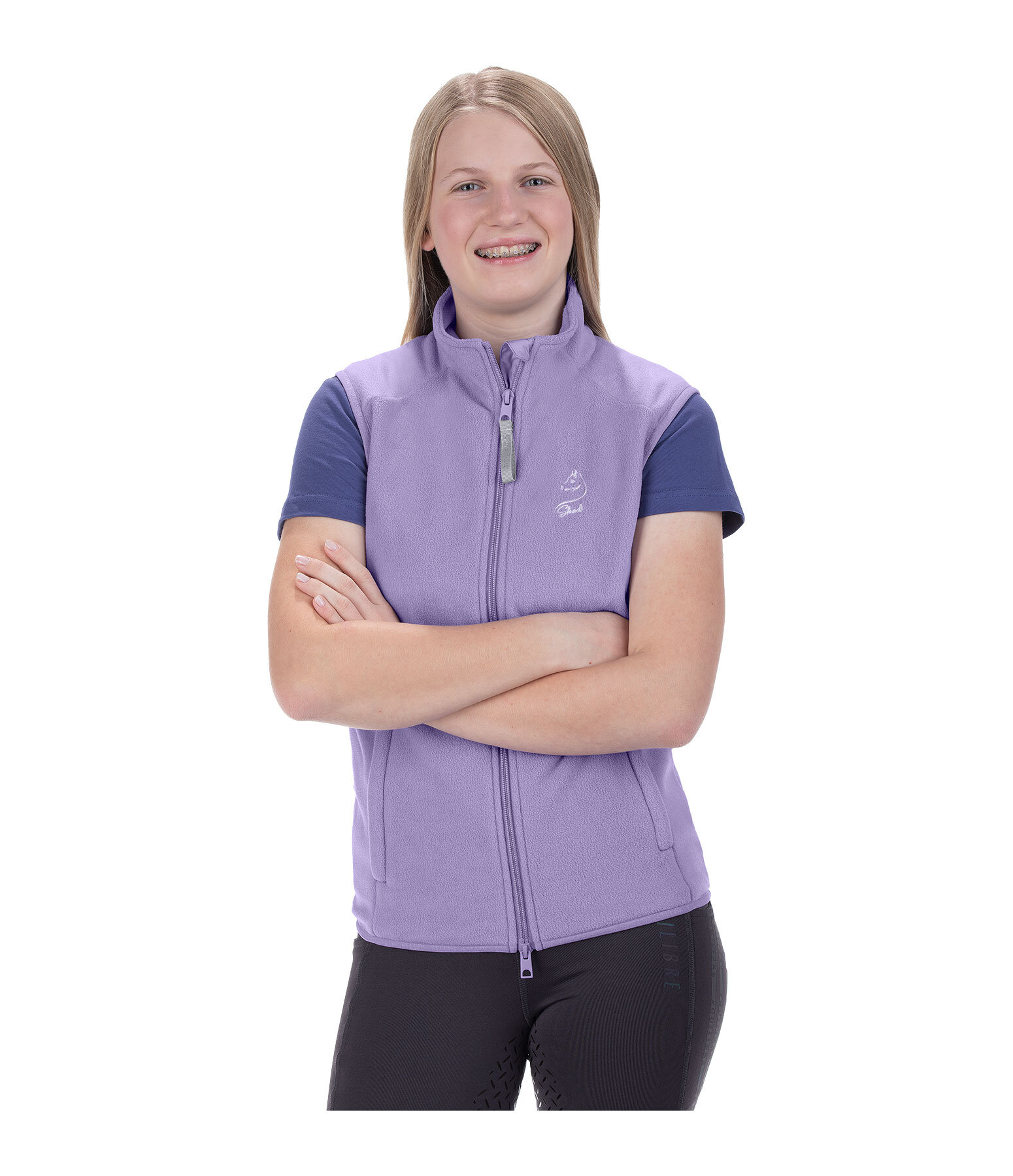 Gilet d'quitation polaire enfant  Cadis