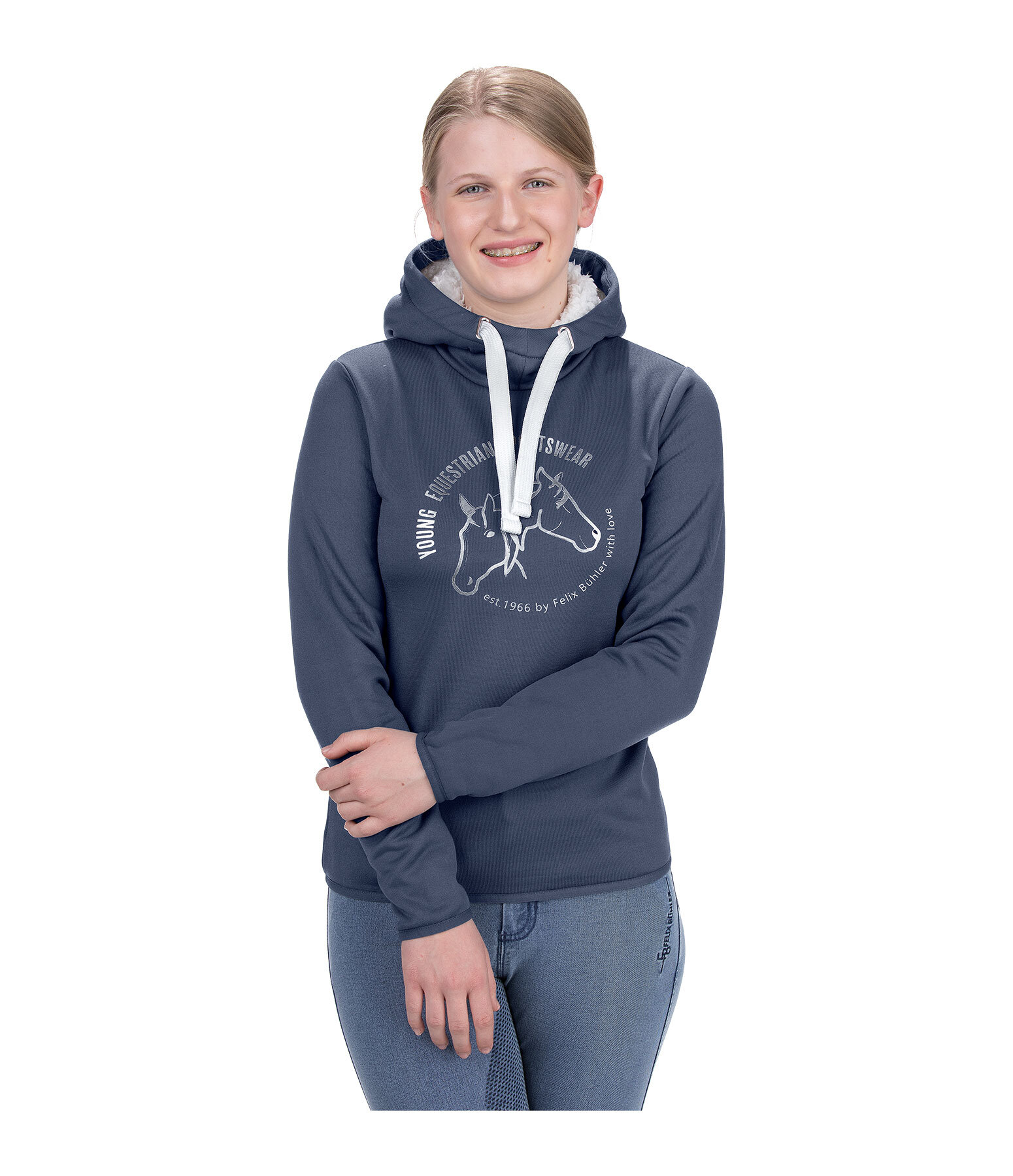 Sweat  capuche en stretch Performance enfant