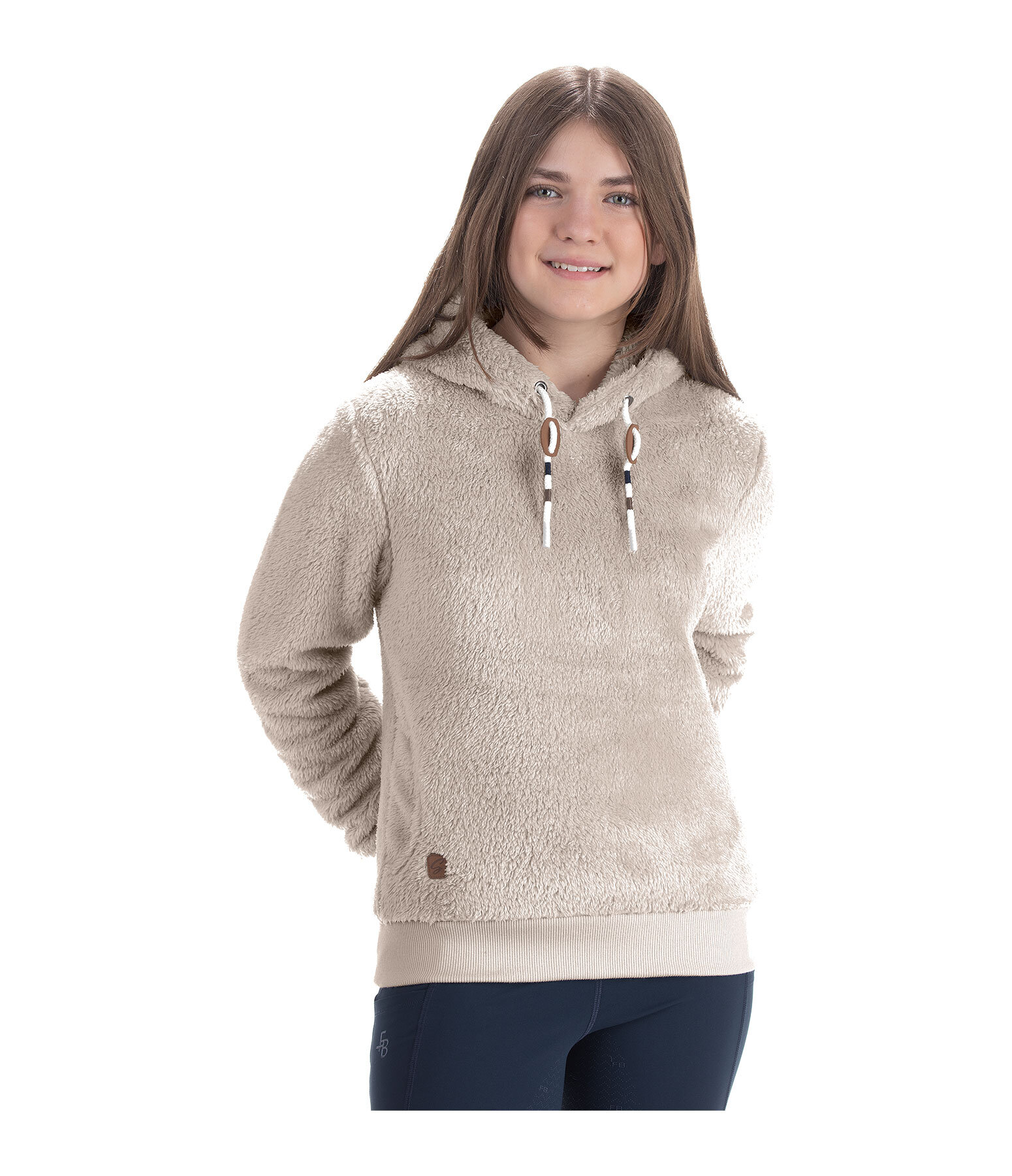 Pull � capuche en polaire Teddy enfant  Bette