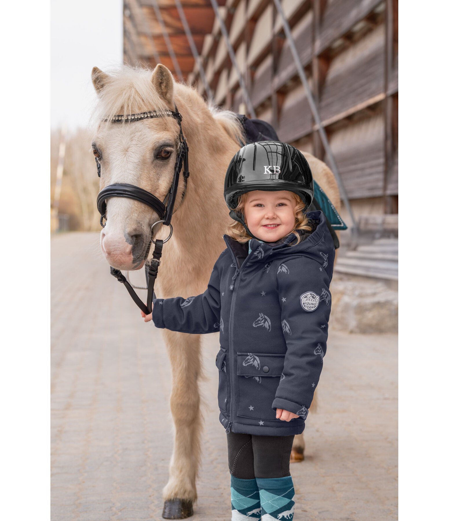 Veste softshell d'hiver enfant  Janice II