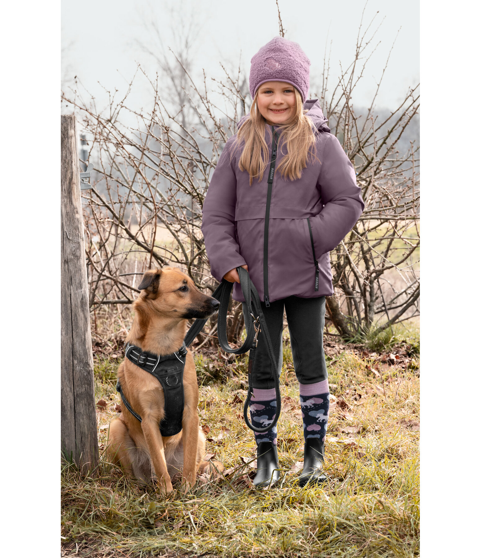 Veste technique  capuche enfant  Firielle