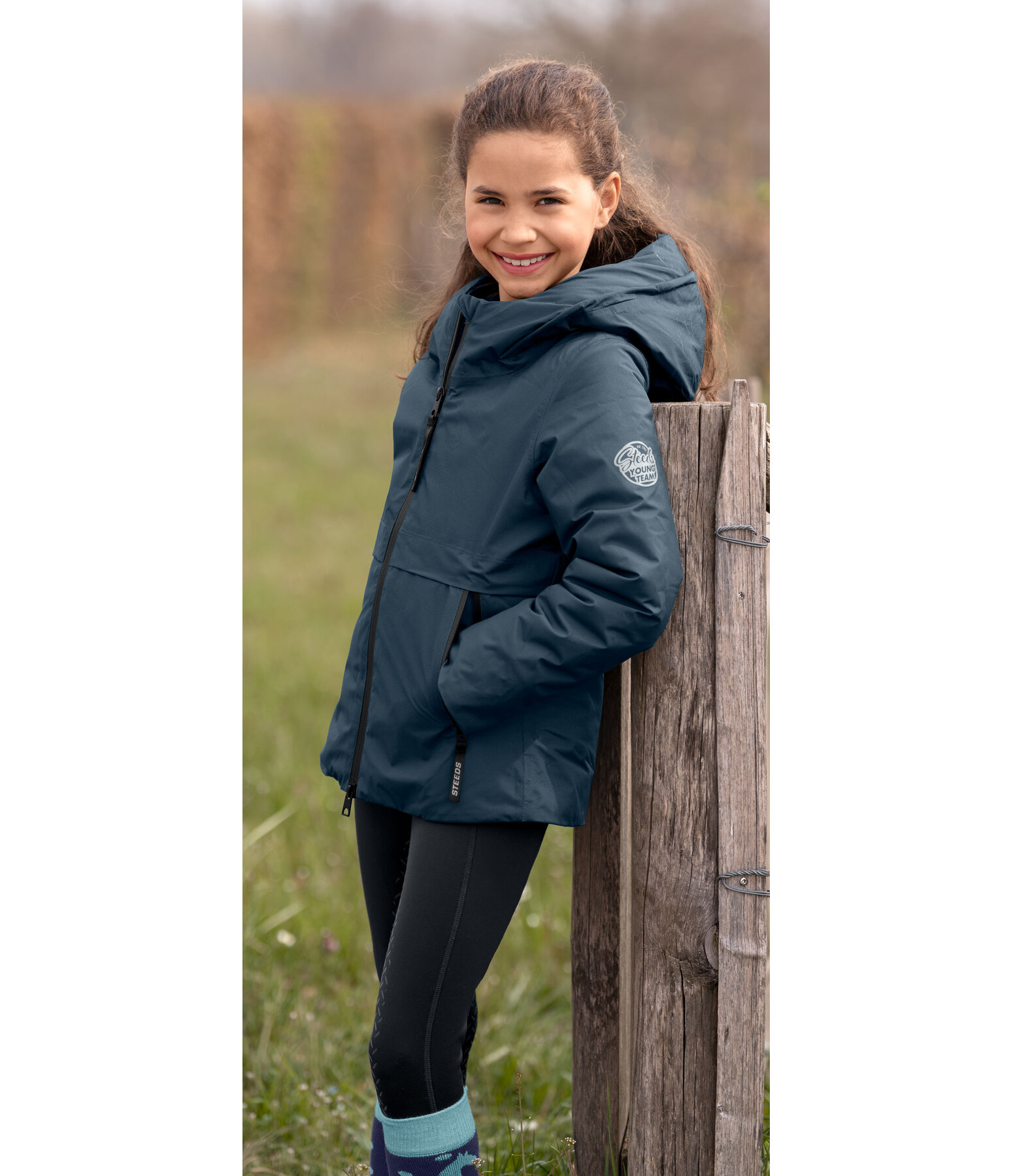 Veste technique � capuche enfant  Firielle