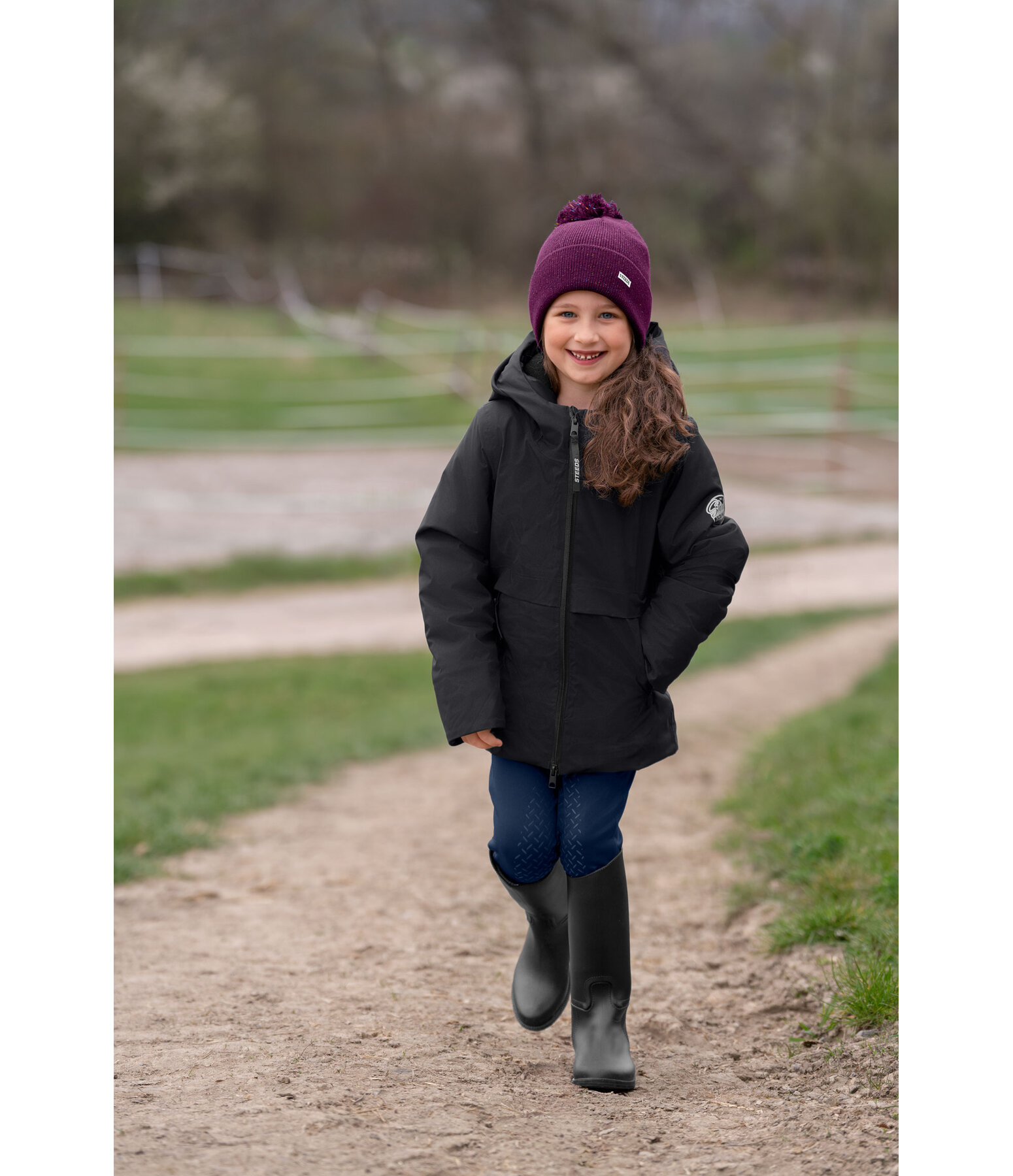 Veste technique � capuche enfant  Firielle