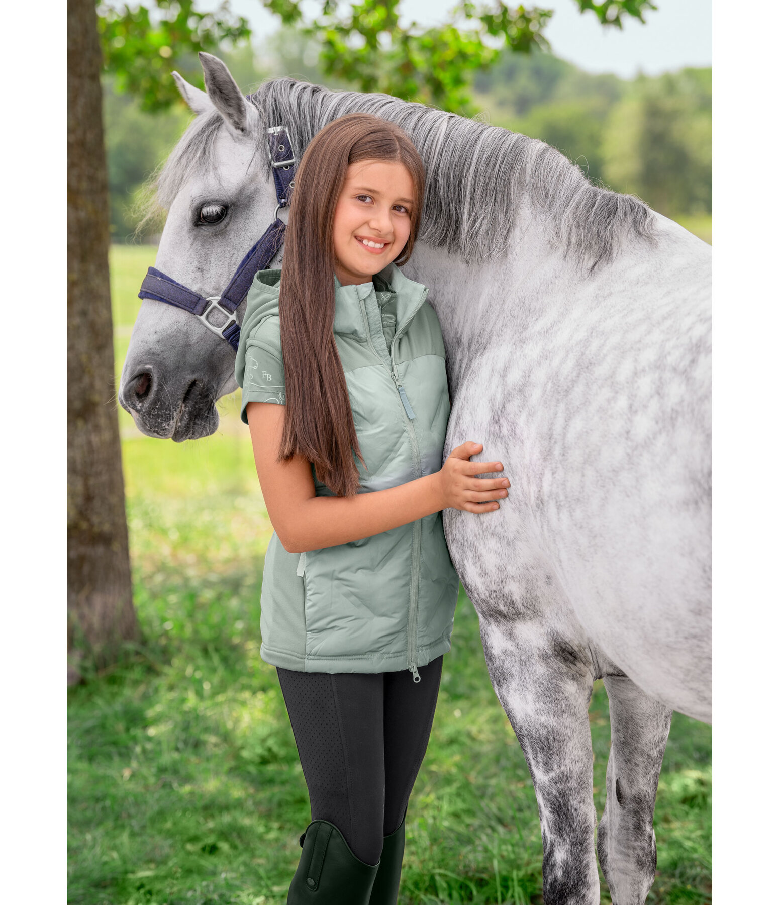 Gilet bi-mati�re enfant  Dane