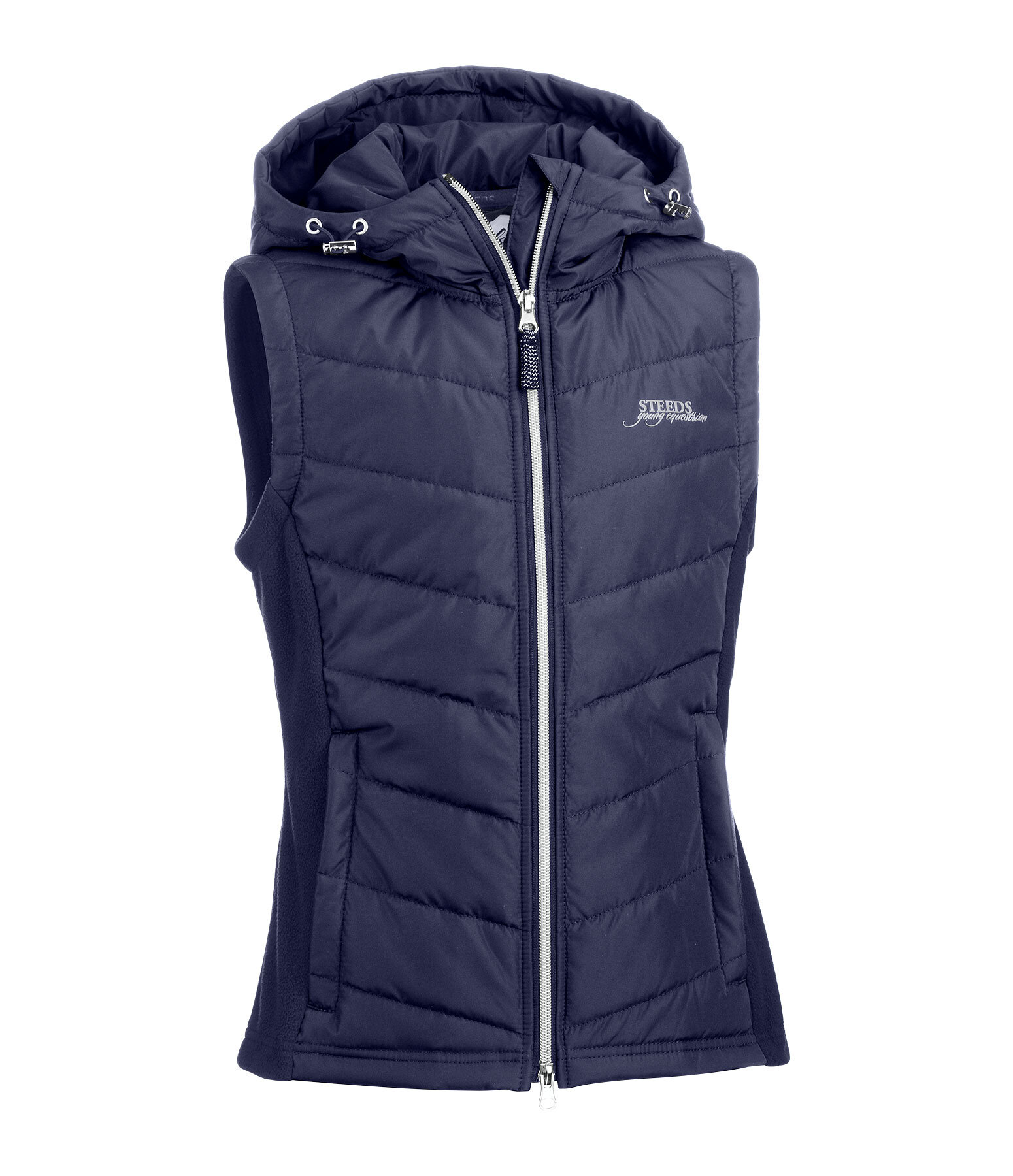 Gilet matelass� bi-mati�re enfant  Isis