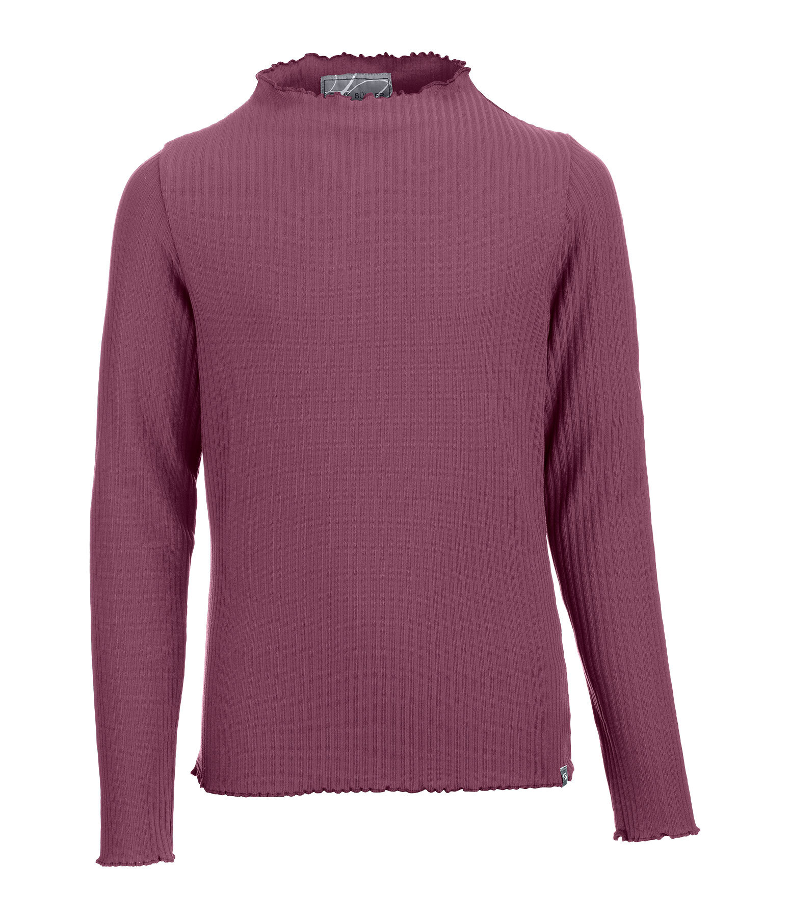 T-shirt � manches longues en maille c�tel�e pour enfant  Rita