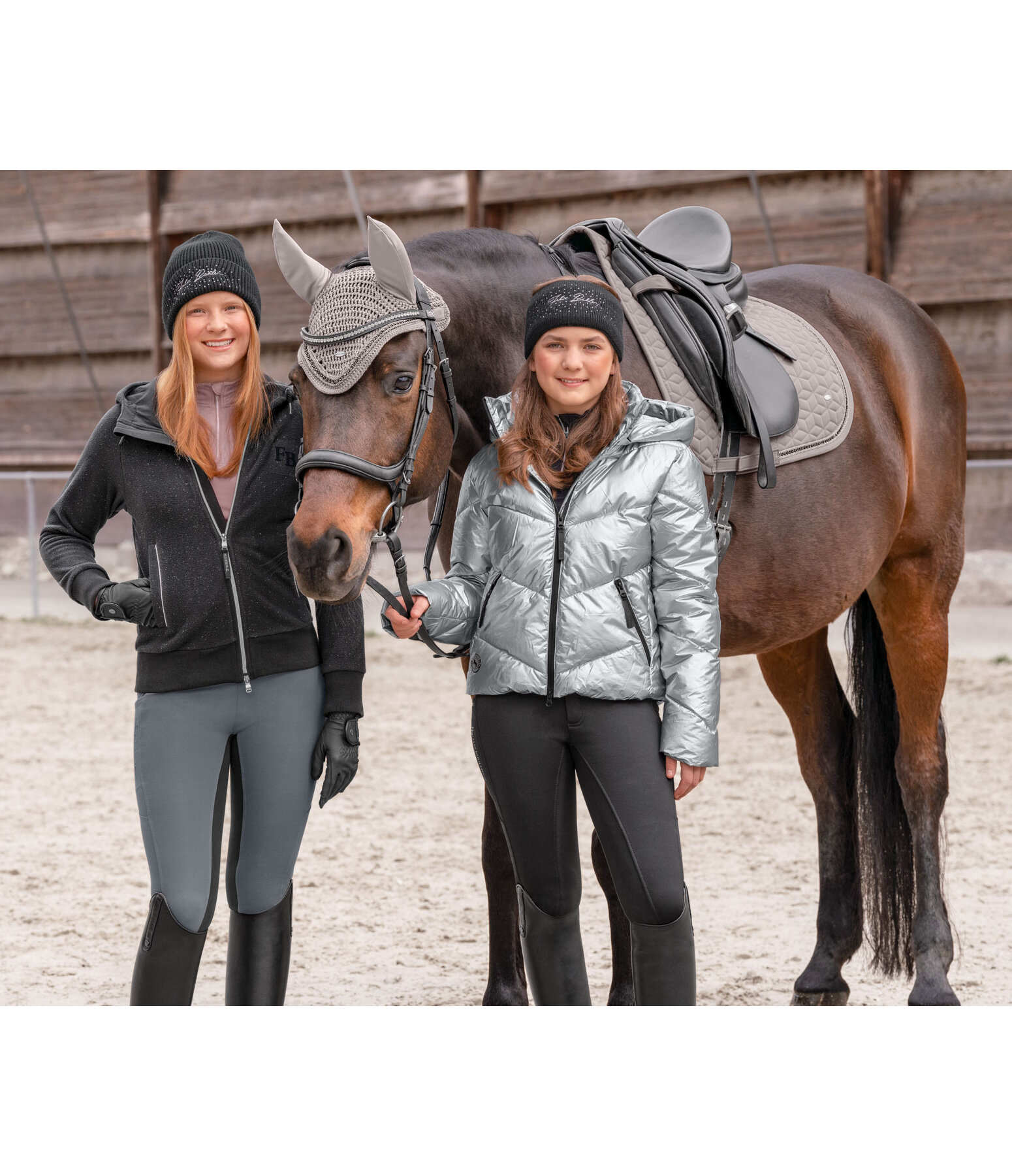 Veste polaire paillet�e pour enfant  Beverly