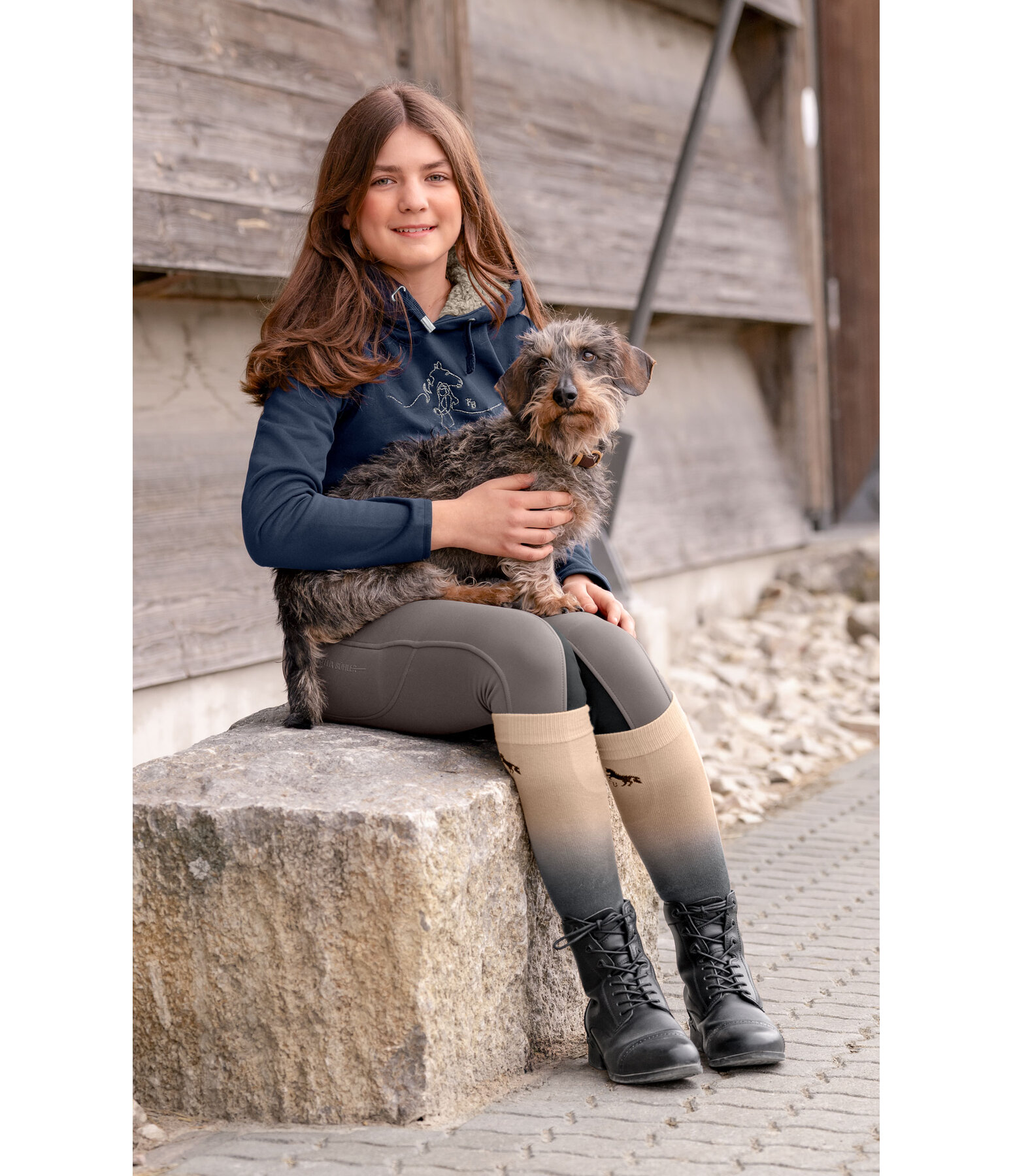 Sweat � capuche stretch Performance pour enfant  Kerstin