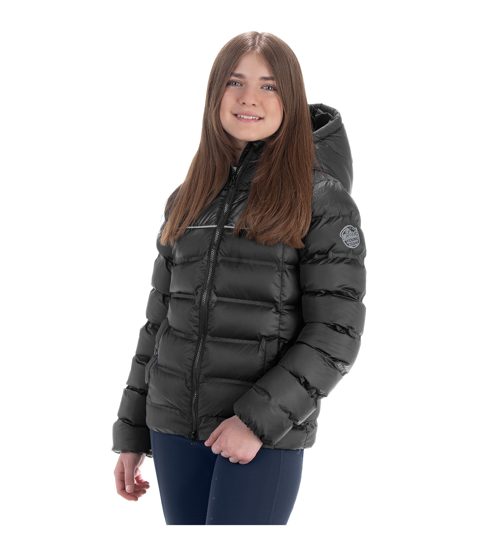 Doudoune d'�quitation hiver pour enfant  Fenna