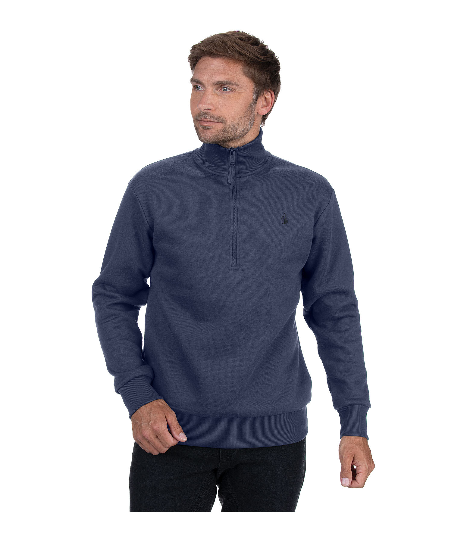 Sweat avec col zipp Homme  Portland