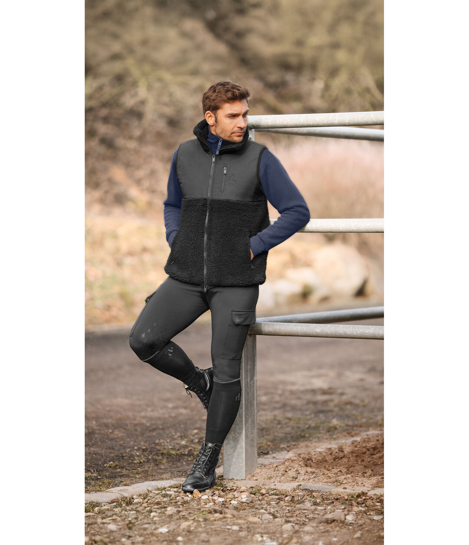 Sweat avec col zipp Homme  Portland
