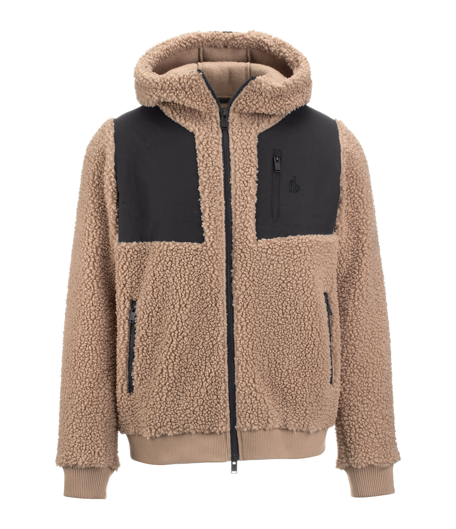 Veste bi-matire avec polaire Teddy homme  Ottawa