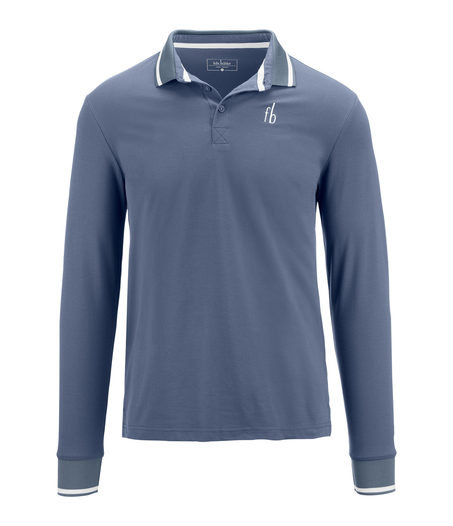 Polo technique � manches longues homme