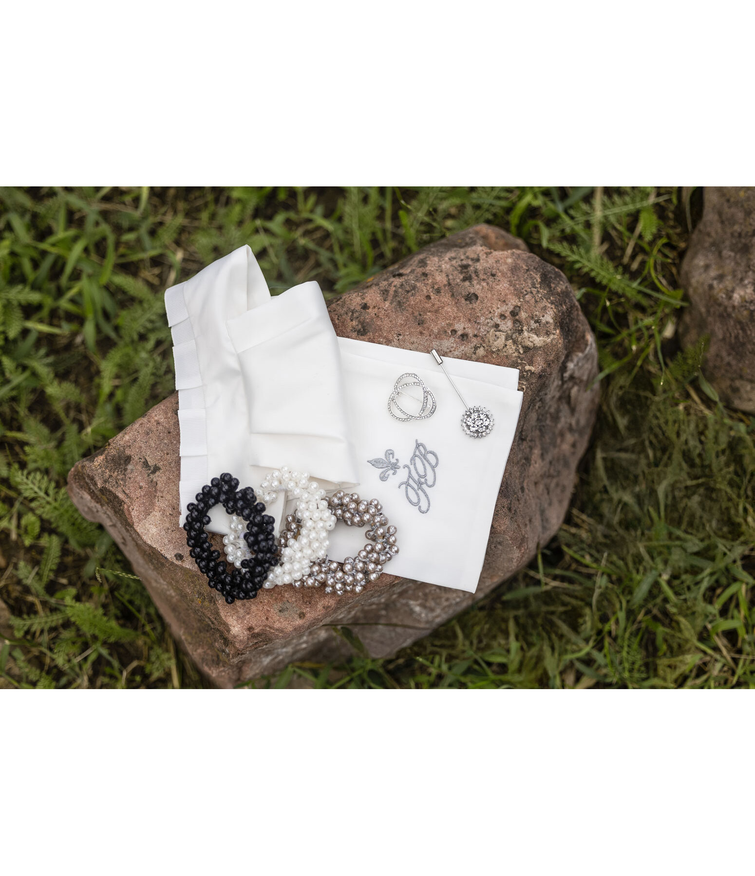 lastique avec perles