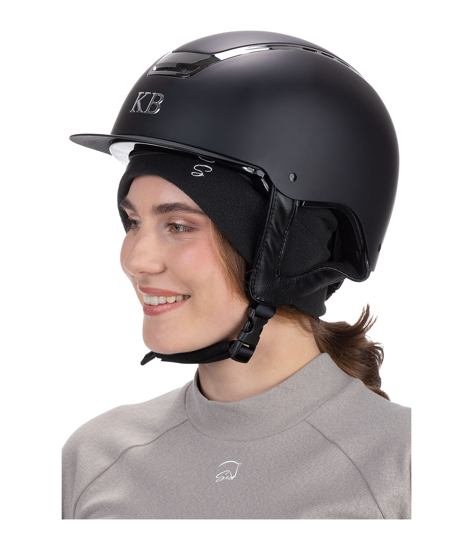 Bonnet sous casque en polaire
