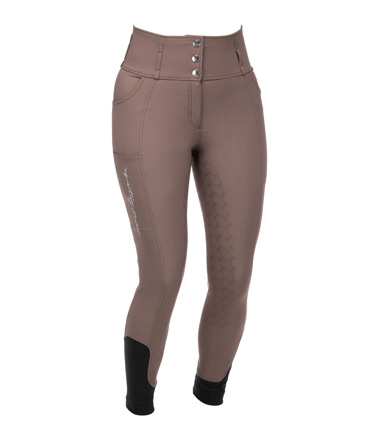 Pantalon d'quitation confort taille haute  fond intgral Grip  Tabea