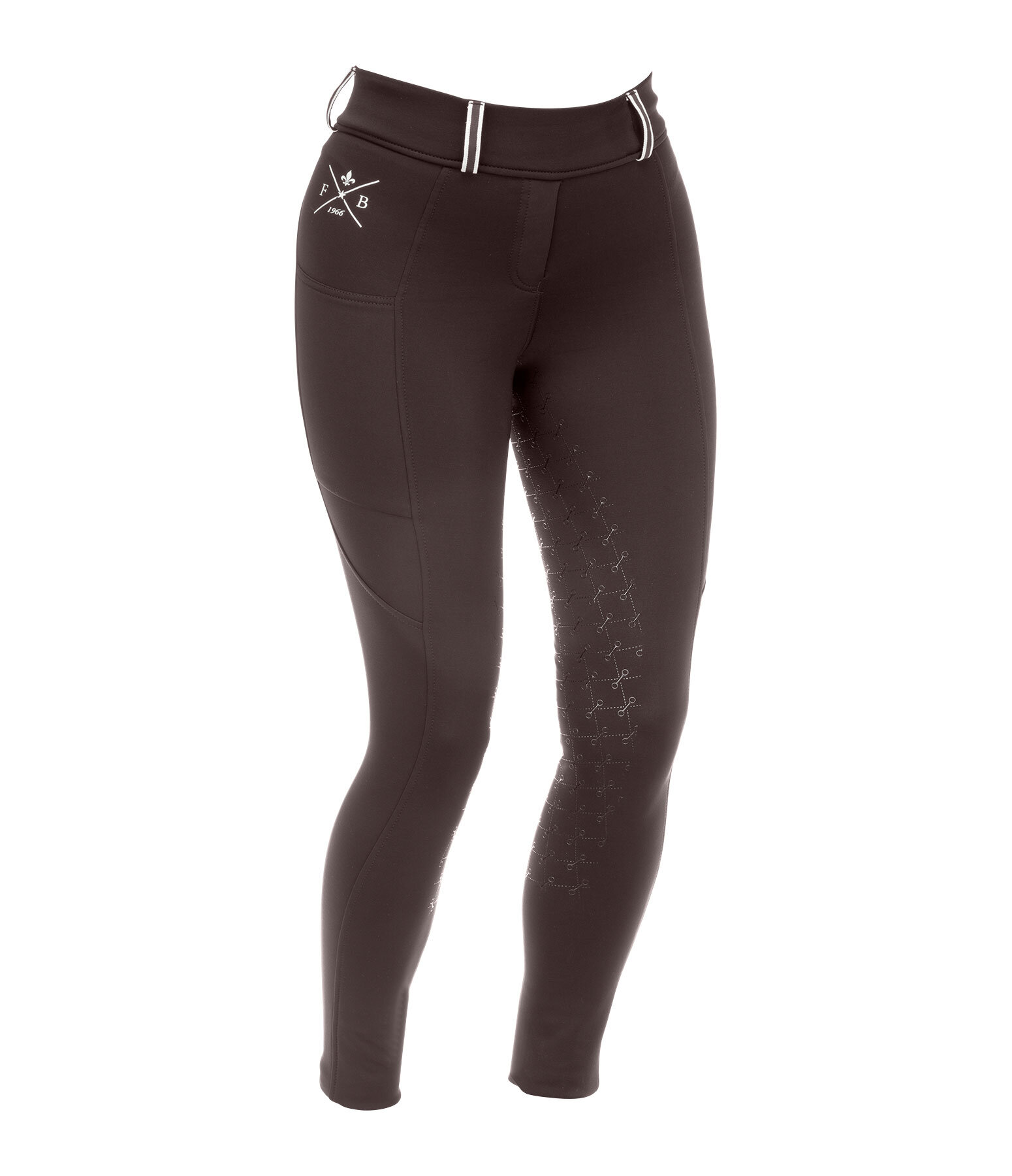 Legging d'quitation thermique avec fond intgral grip  Juliette