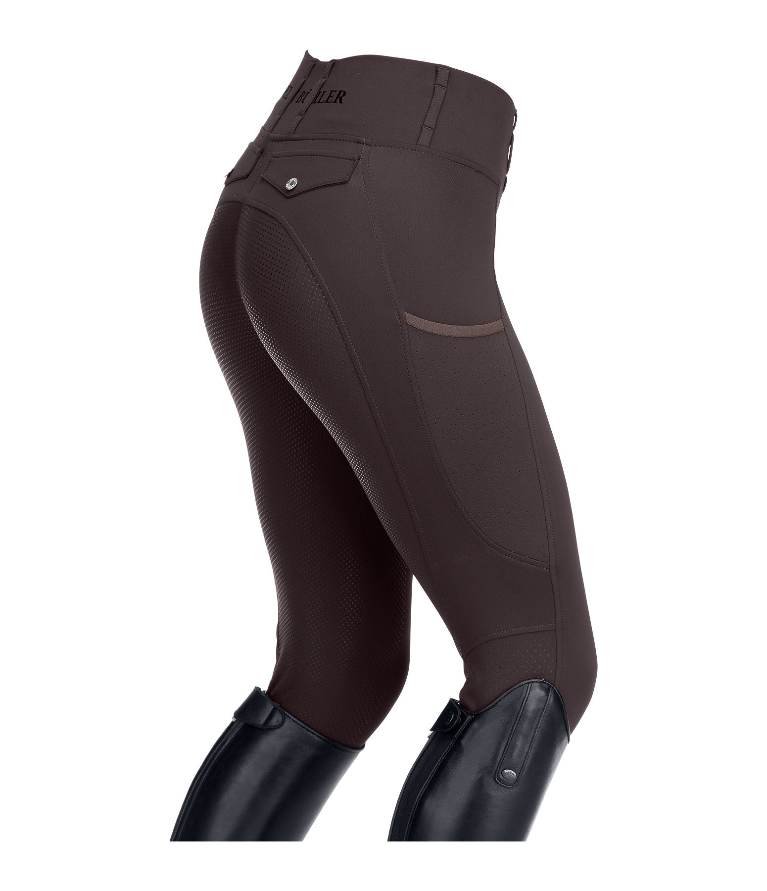 Legging d'quitation d't  fond intgral grip  Marina-Mesh