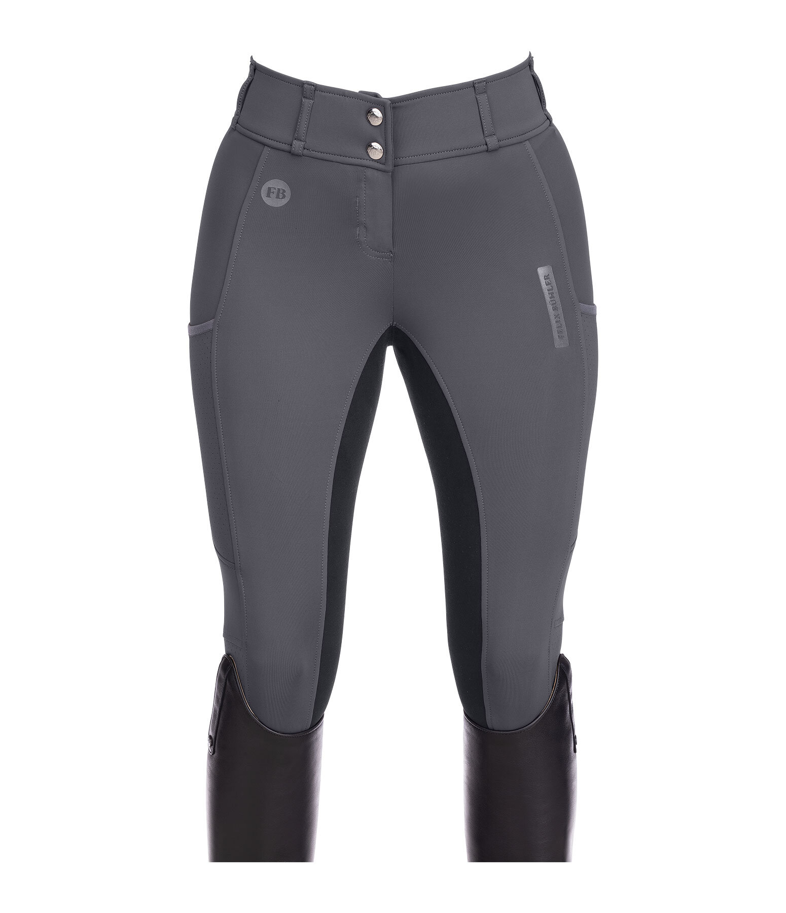 Pantalon d'quitation d't hybride  fond intgral  Helen-Mesh