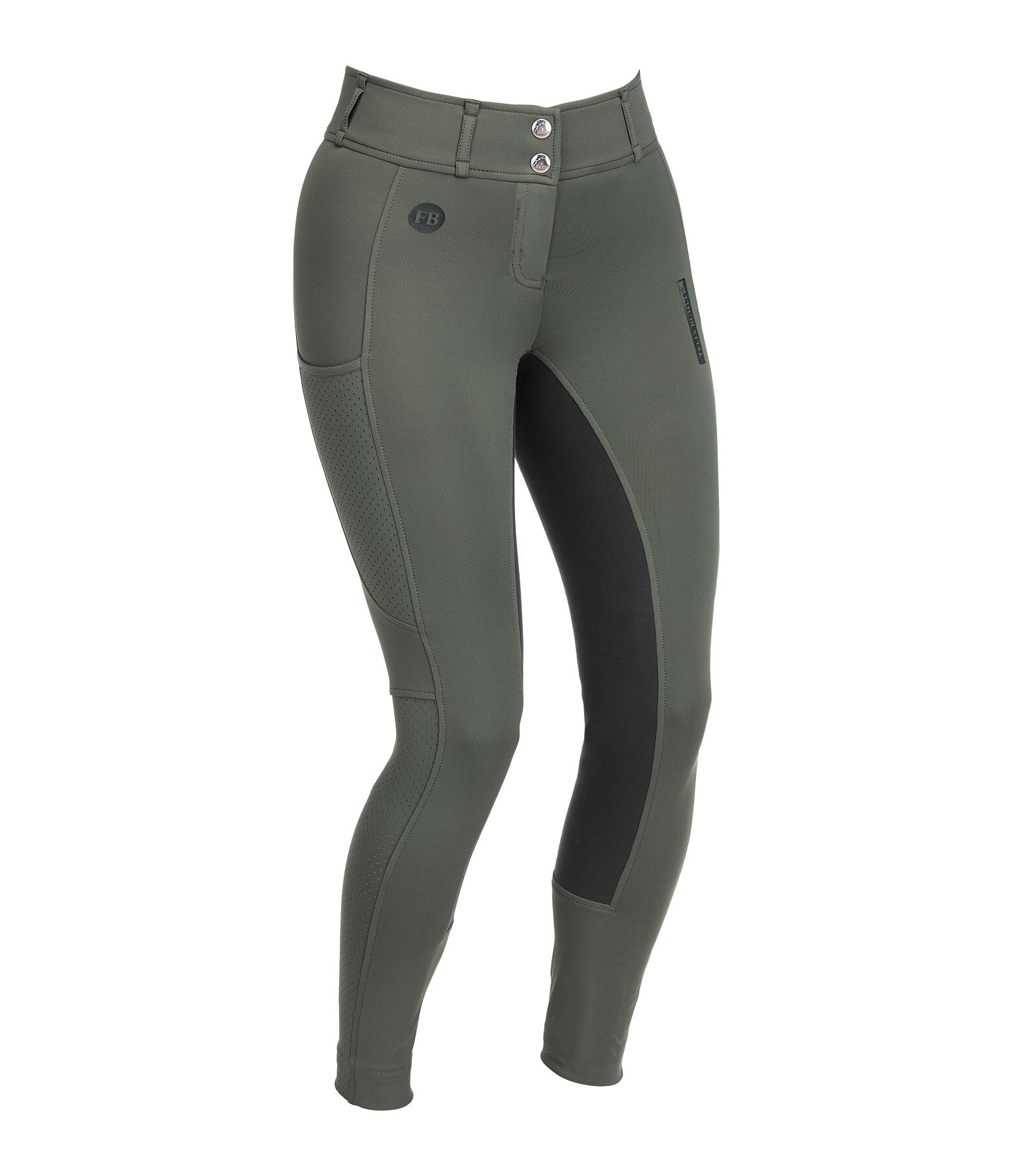 Pantalon d'quitation d't hybride  fond intgral  Helen-Mesh