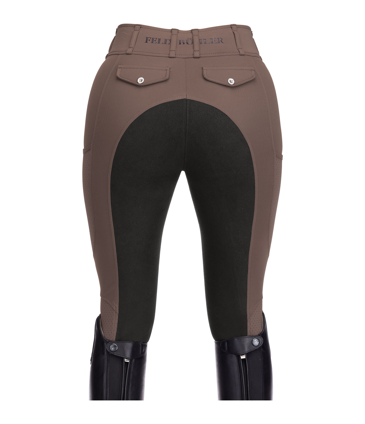 Pantalon d'quitation d't hybride  fond intgral  Helen-Mesh