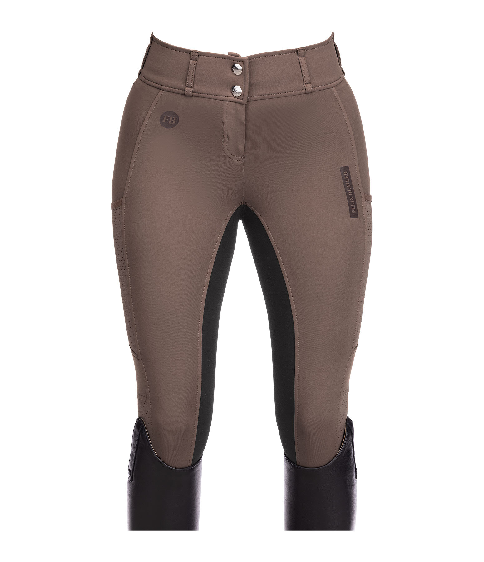 Pantalon d'quitation d't hybride  fond intgral  Helen-Mesh