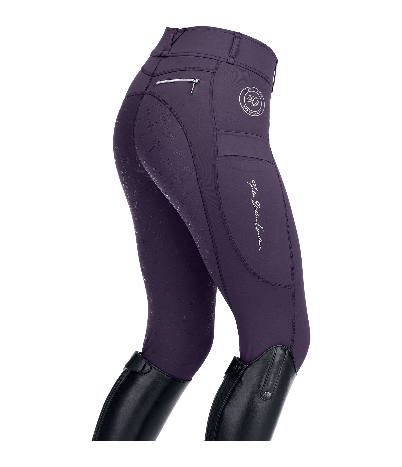 Pantalon d'quitation hybride  fond intgral grip  Kathleen