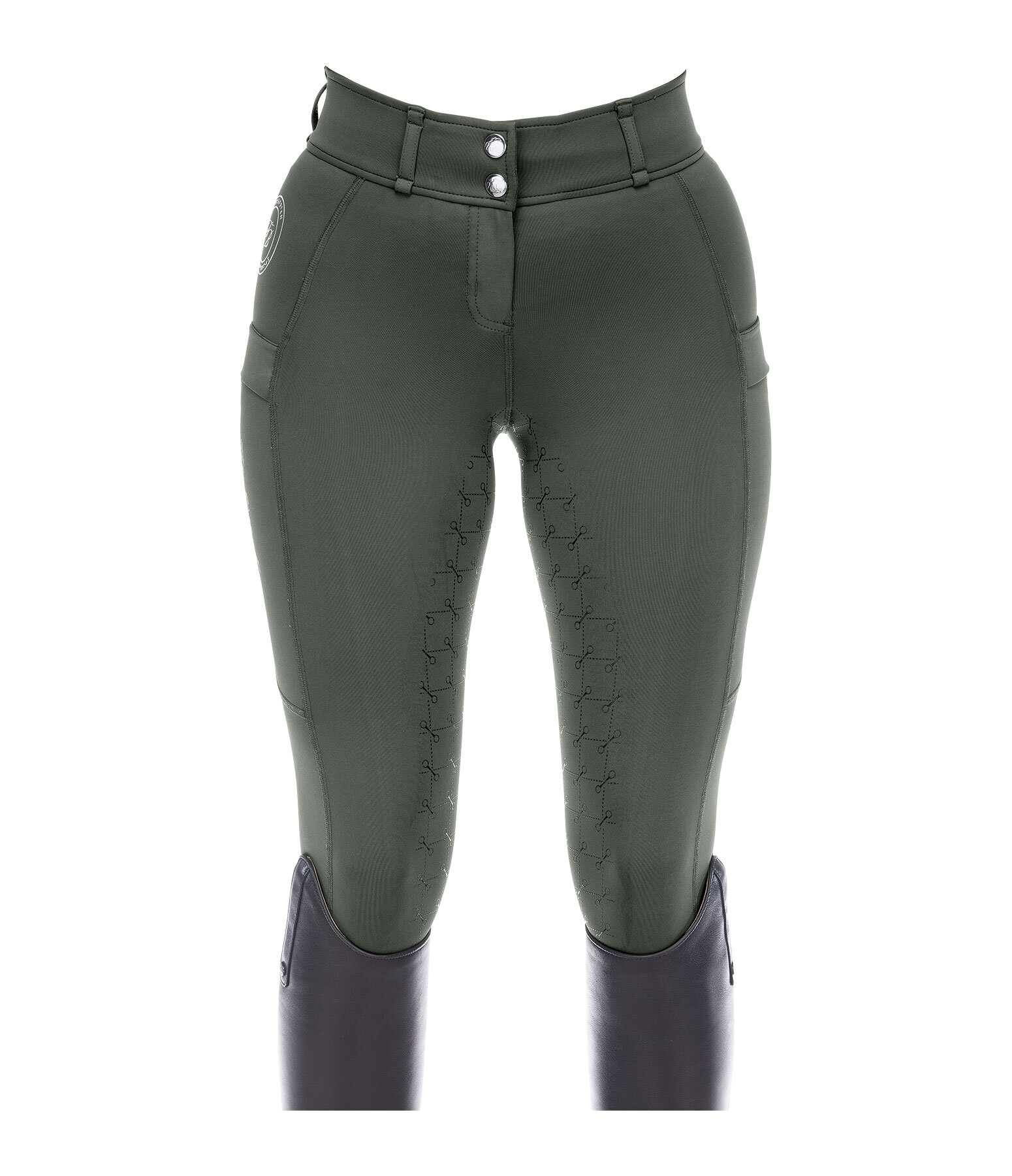 Pantalon d'quitation hybride  fond intgral grip  Kathleen